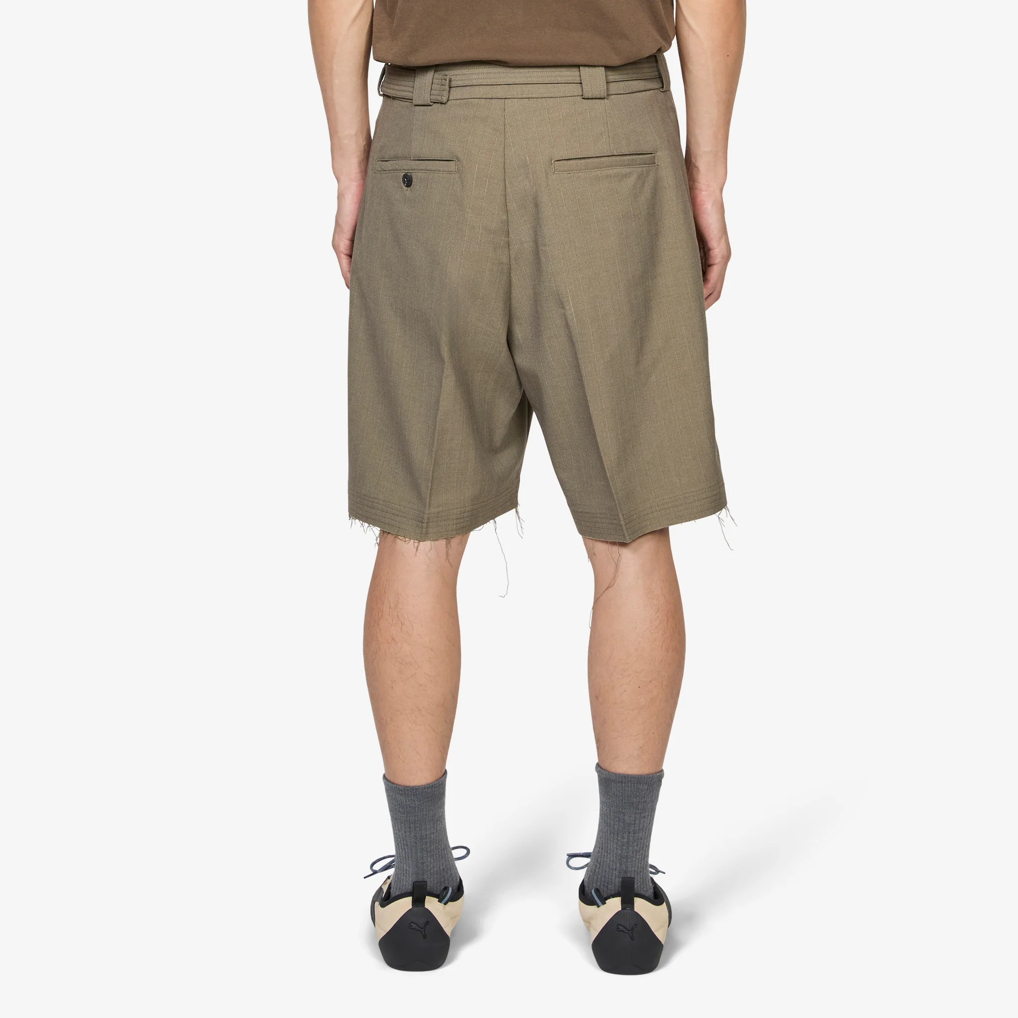 Above The Clouds x Cut Short Grey Pinstripe - Image 3