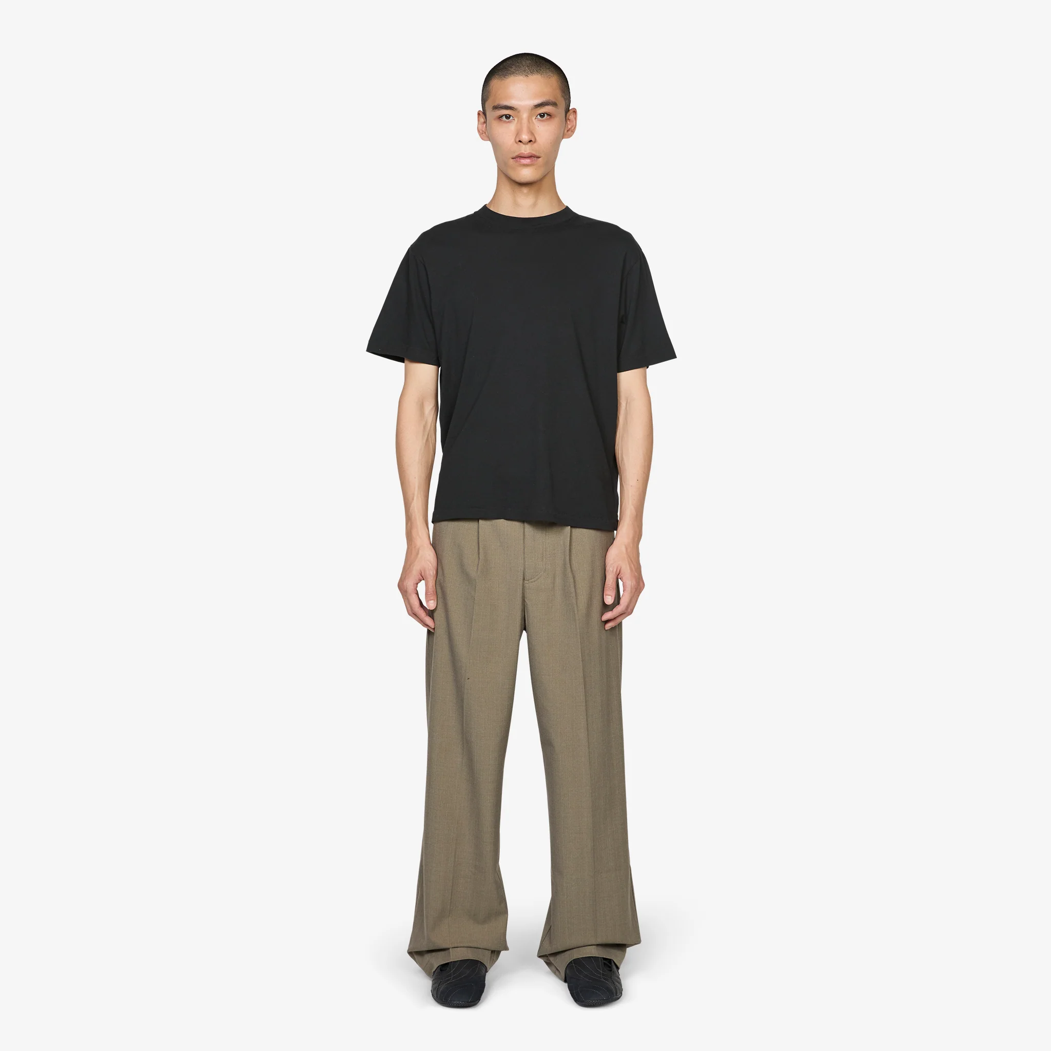 Above The Clouds x Limit Trouser Grey Pinstripe - Image 4