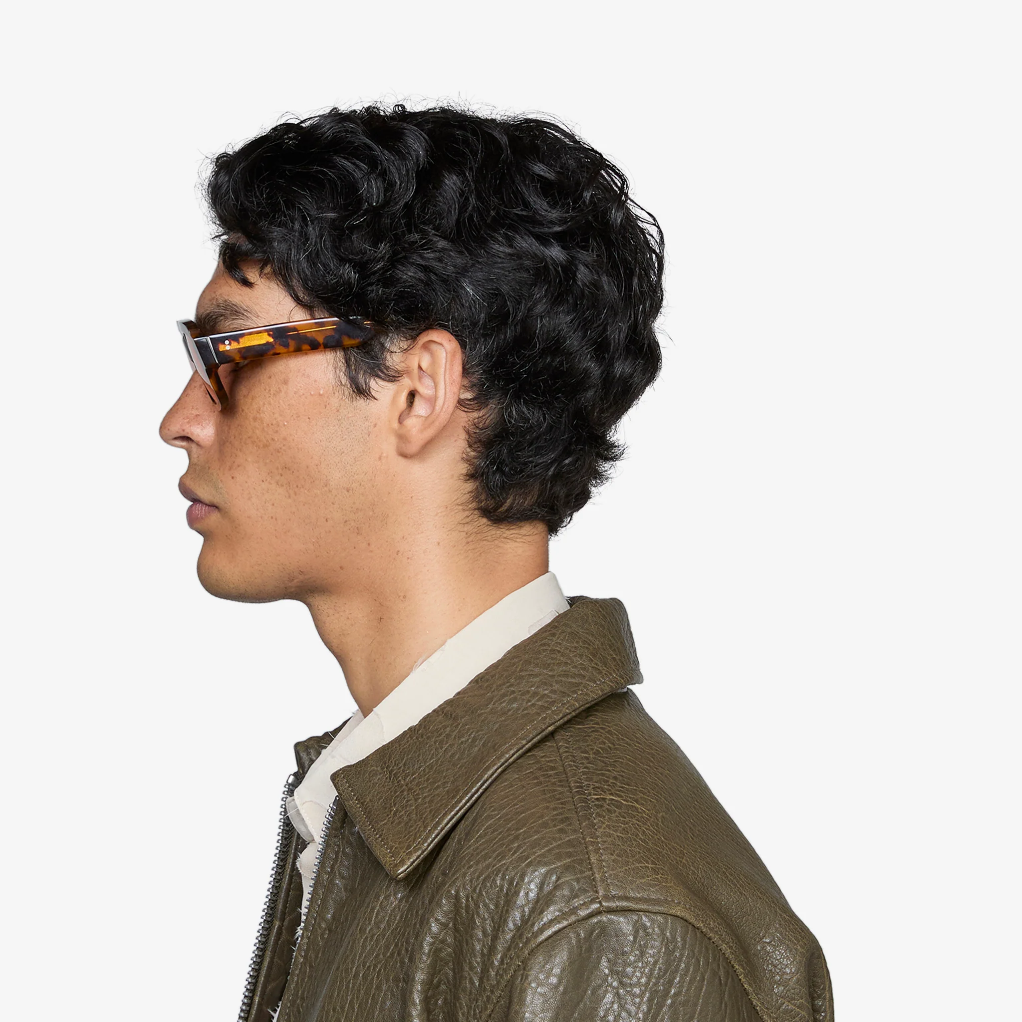 Apollo Havana | Orange Solid Lens - Image 3