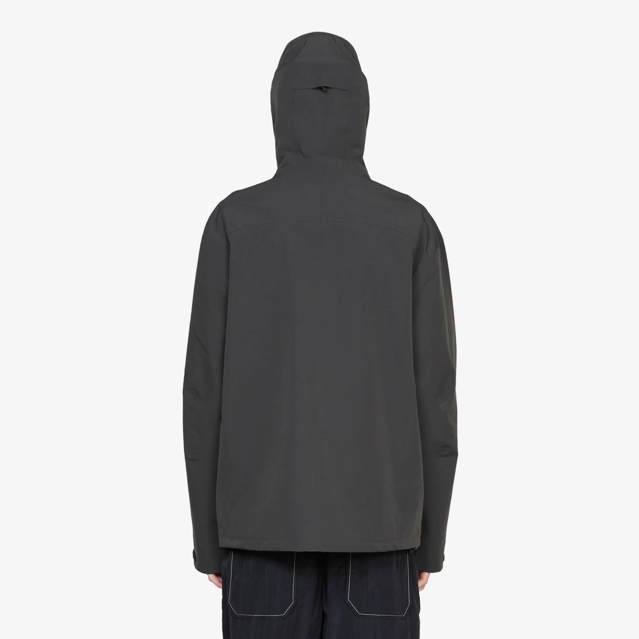 Arc 3L Shell Jacket Charcoal Black - Image 4