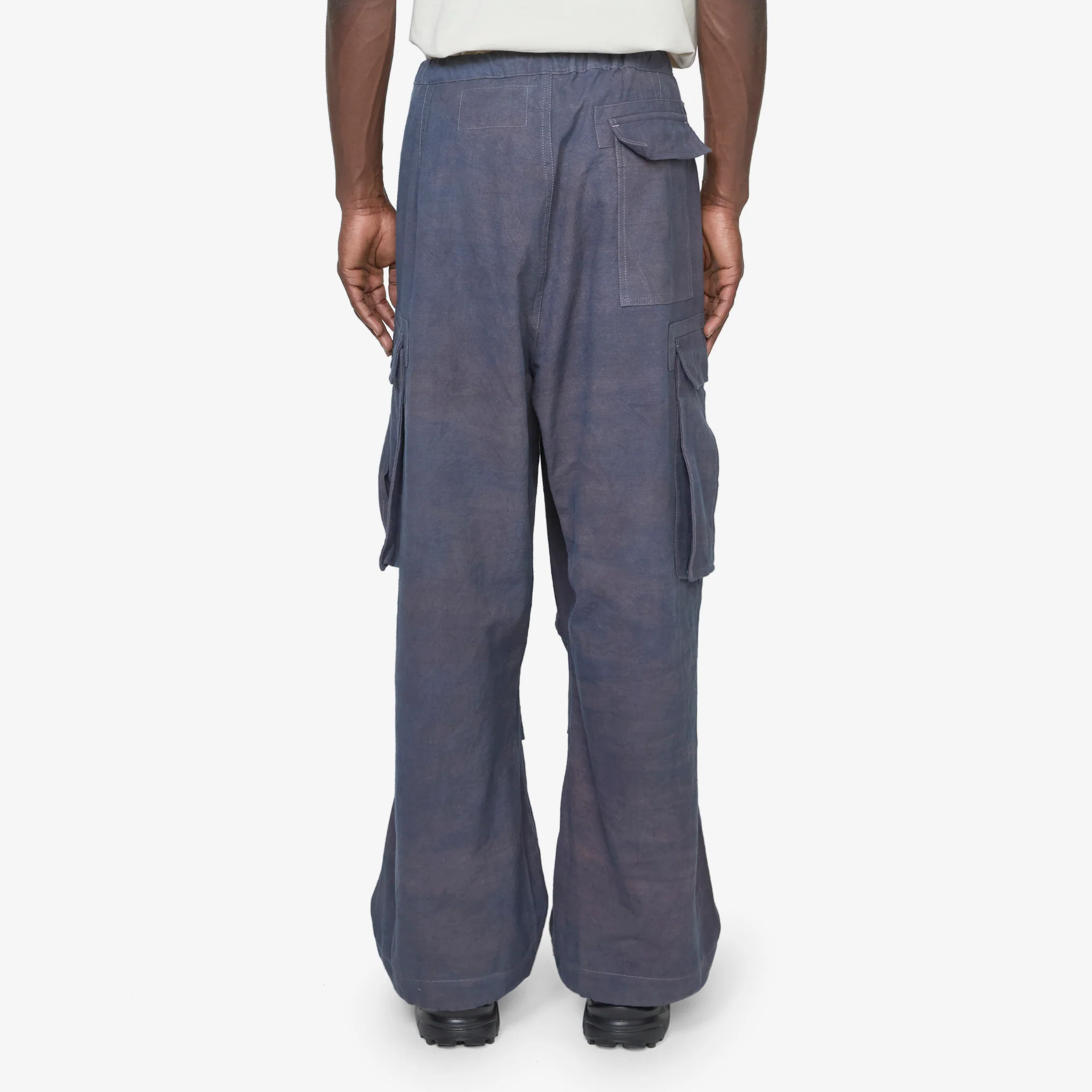 AW24 Peace Pants Purple Slub - Image 3