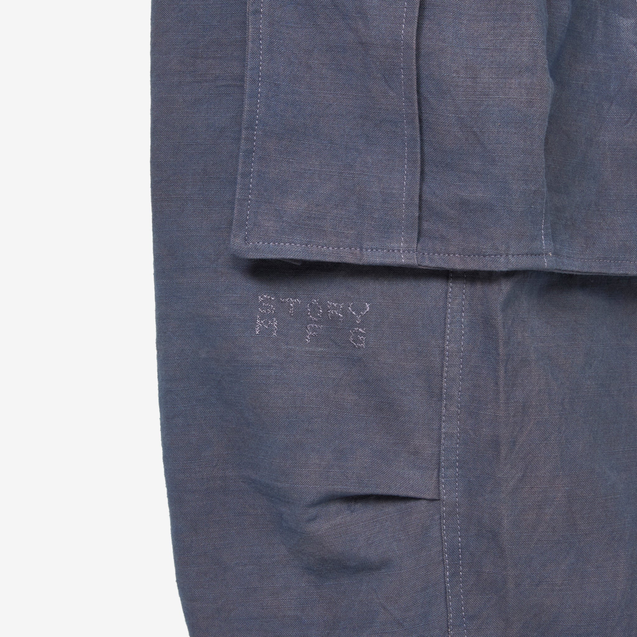 AW24 Peace Pants Purple Slub - Image 4