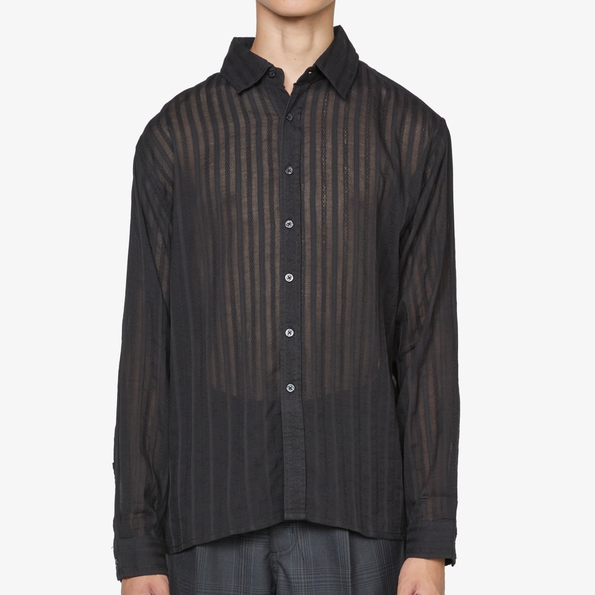 BB Shirt Sheer Black - Image 6