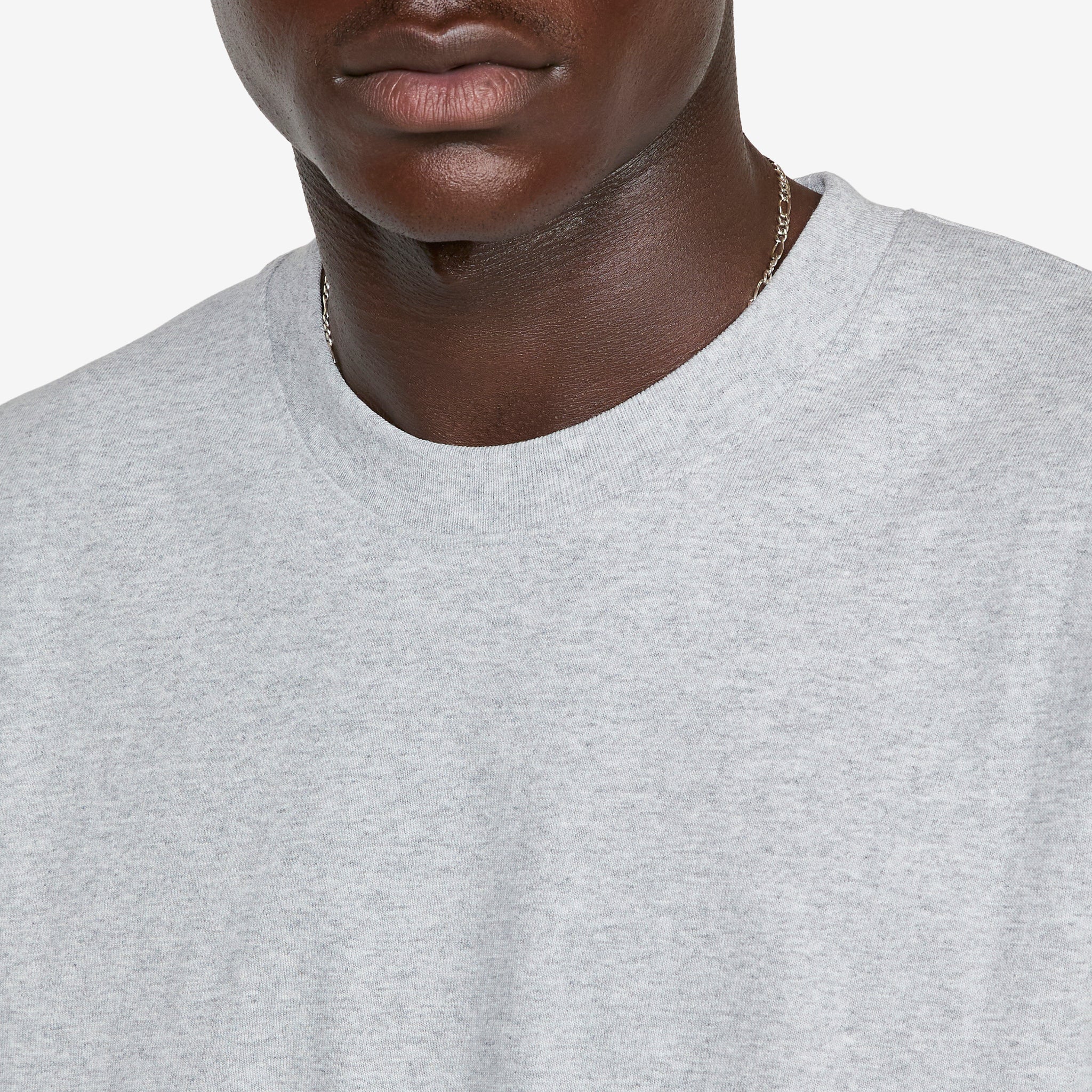 Blue Tab™ Relaxed T-Shirt Heather Grey - Image 3