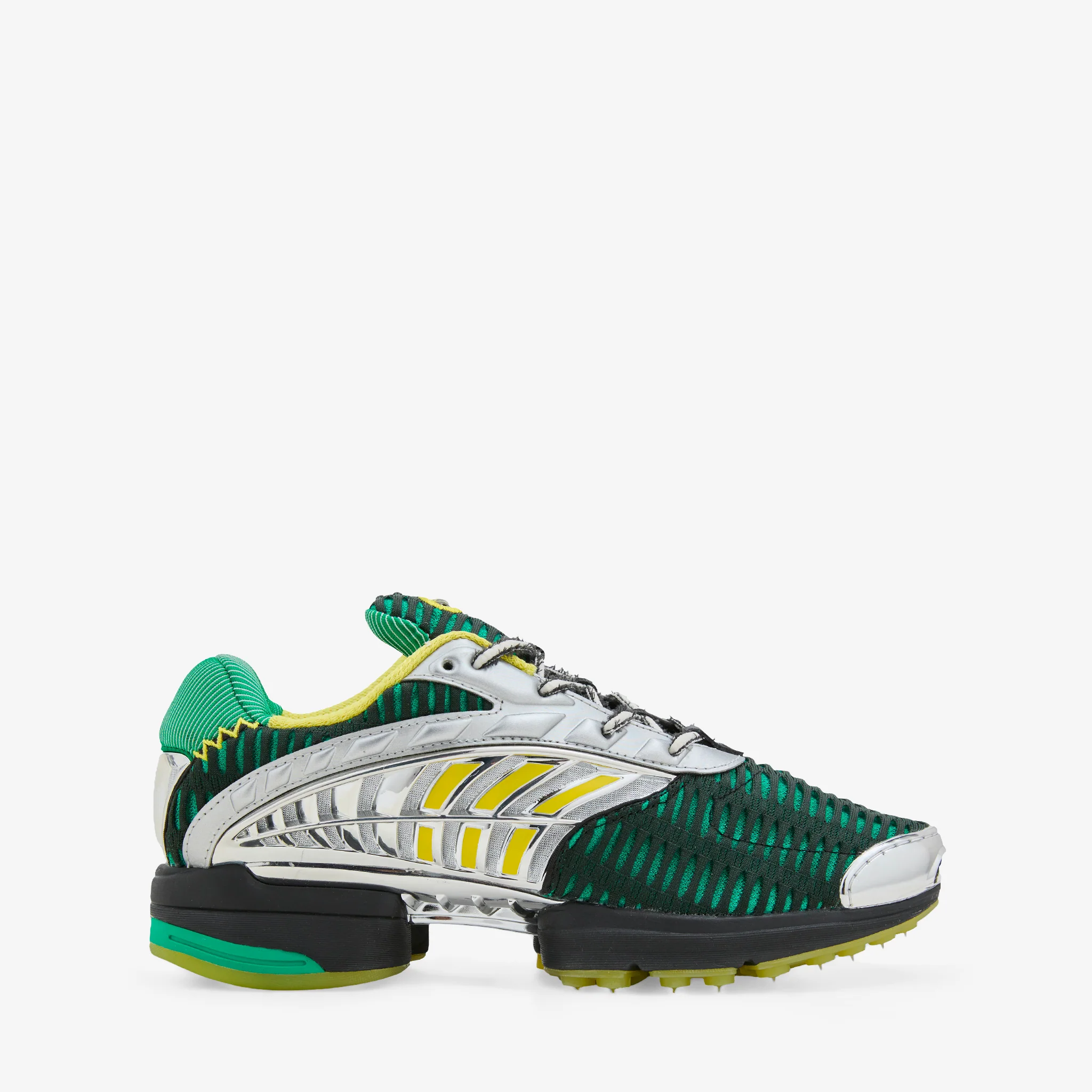 Brain Dead x Climacool 2 Core Black | Impact Yellow | Silver Metallic - Image 2