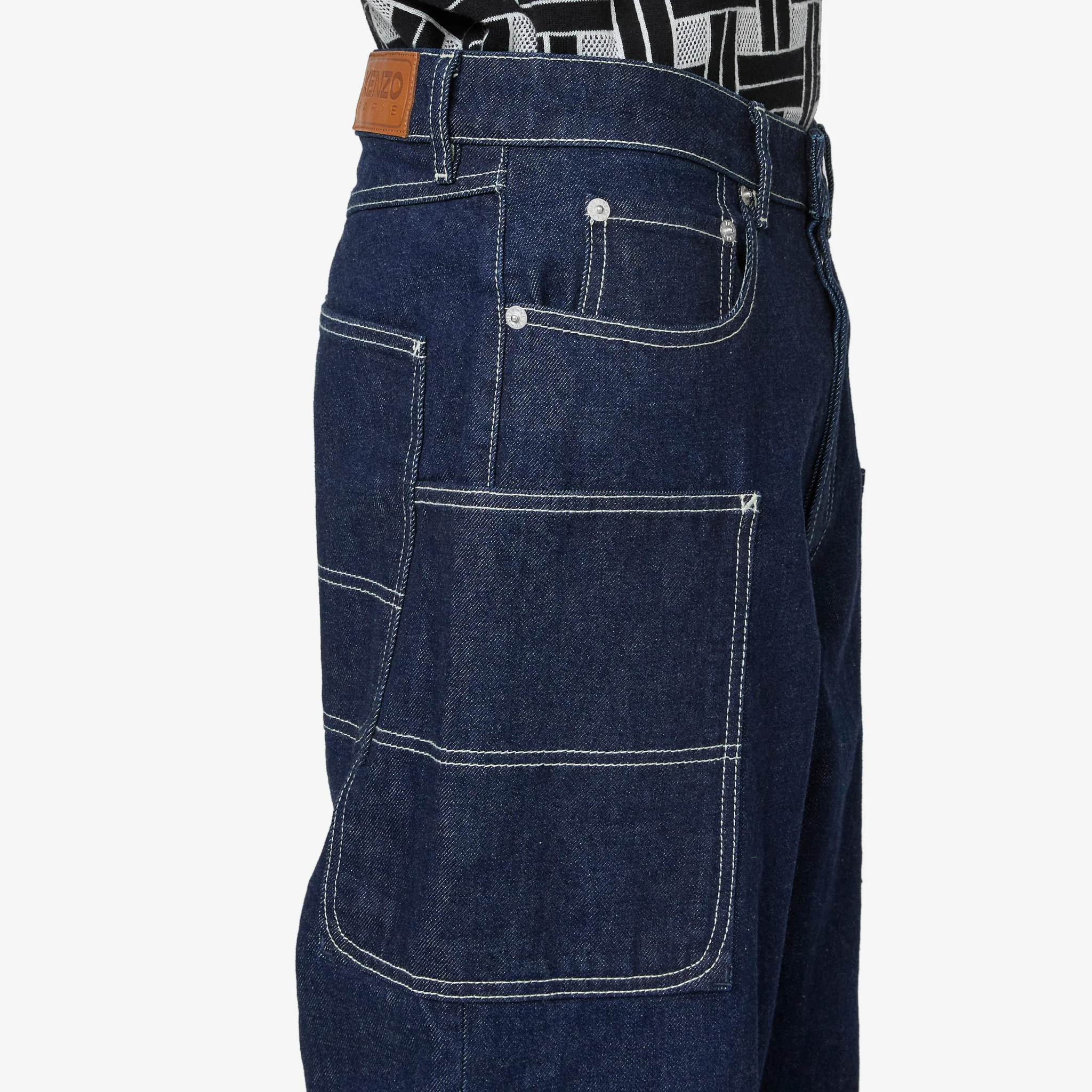 Cargo Monkey Fit Jeans Rinse Blue - Image 2