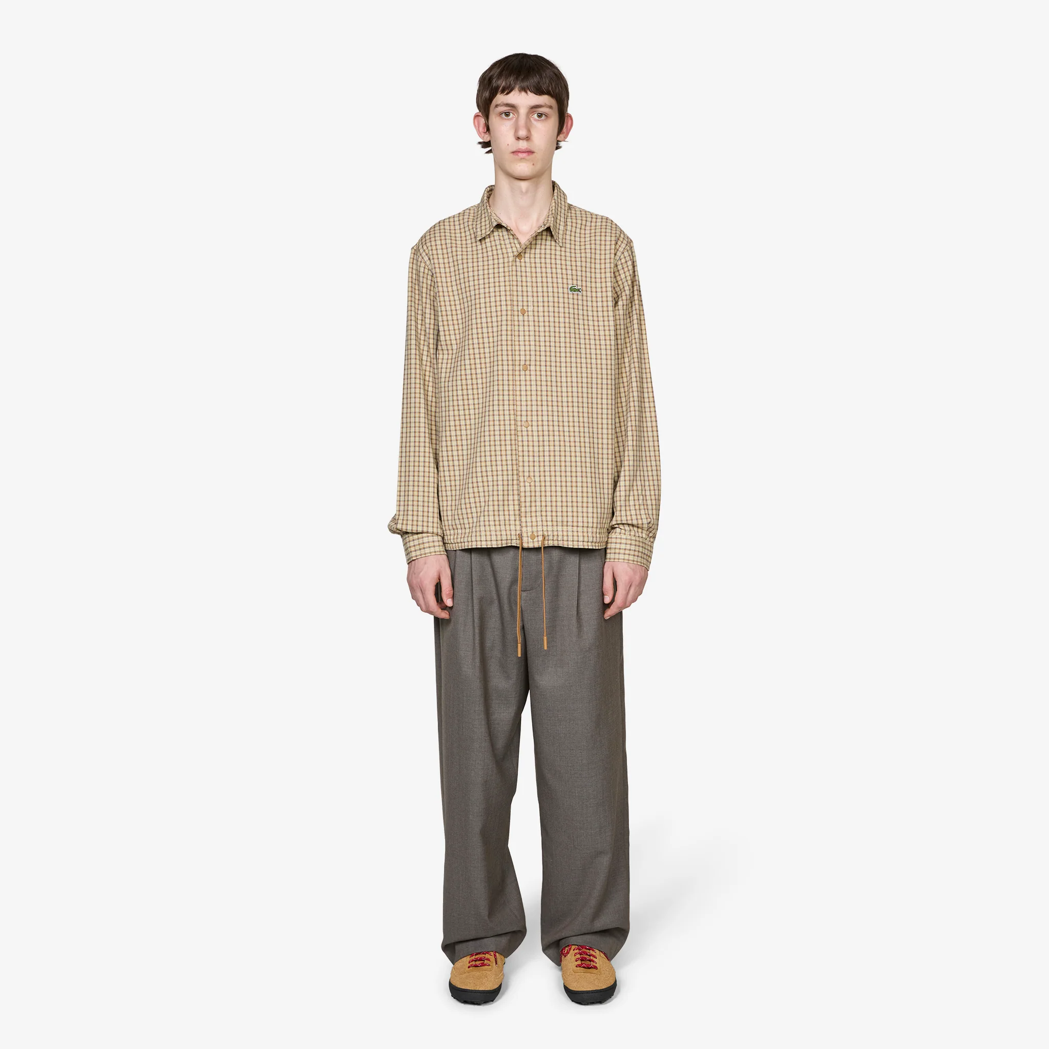 Check Flannel Shacket France Blue | Viennese Date - Image 4