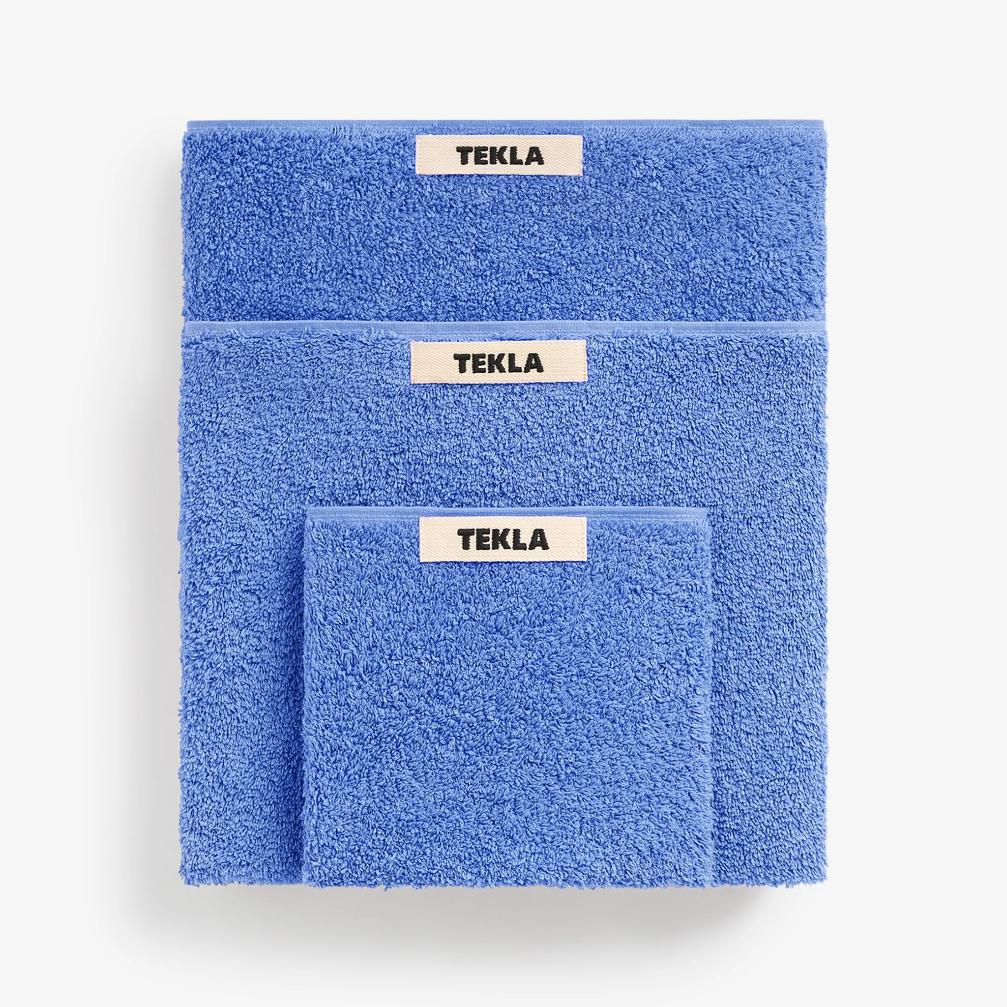 Terry Towel Clear Blue
