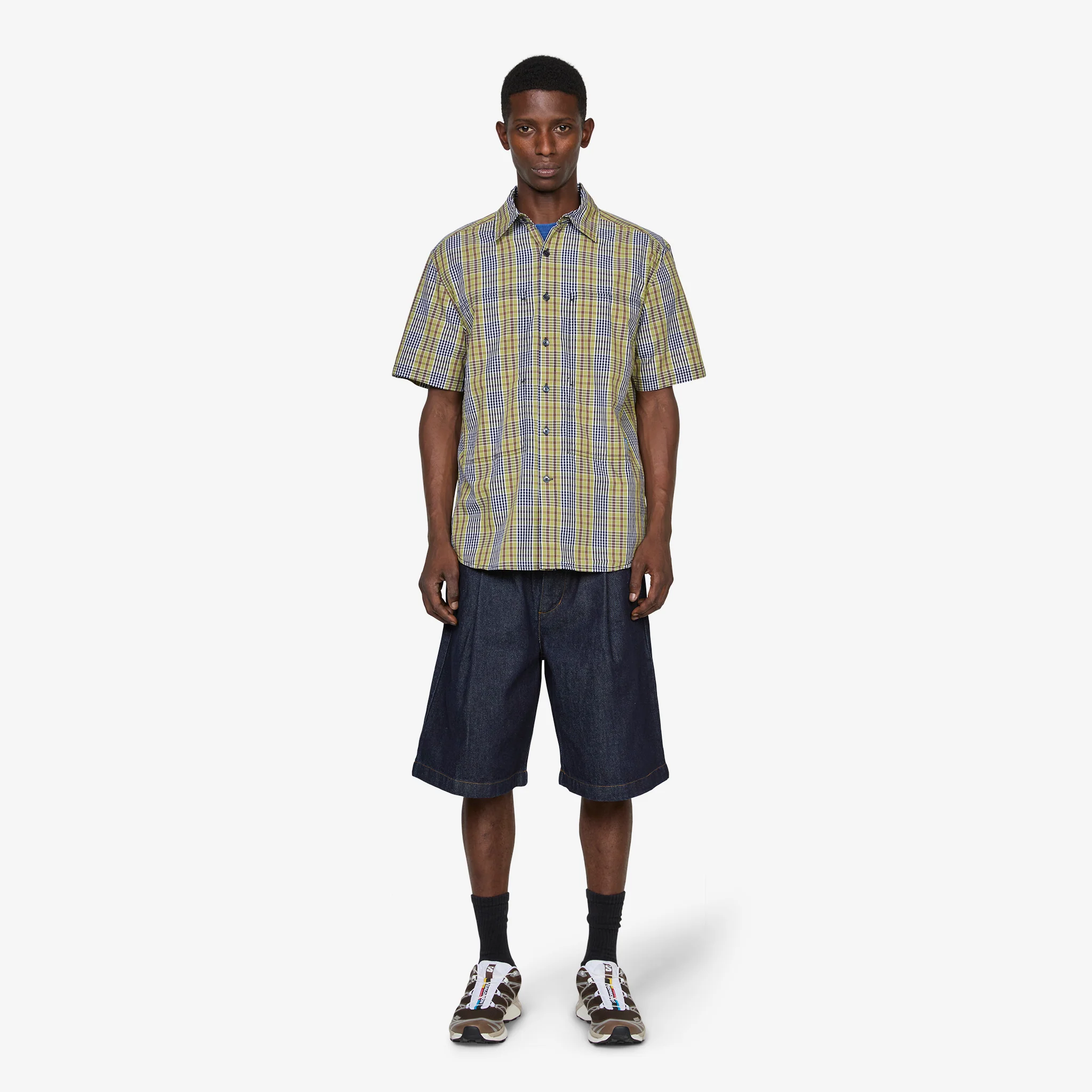 Cliff Short Sleeve Shirt Cedar Plaid - Image 5