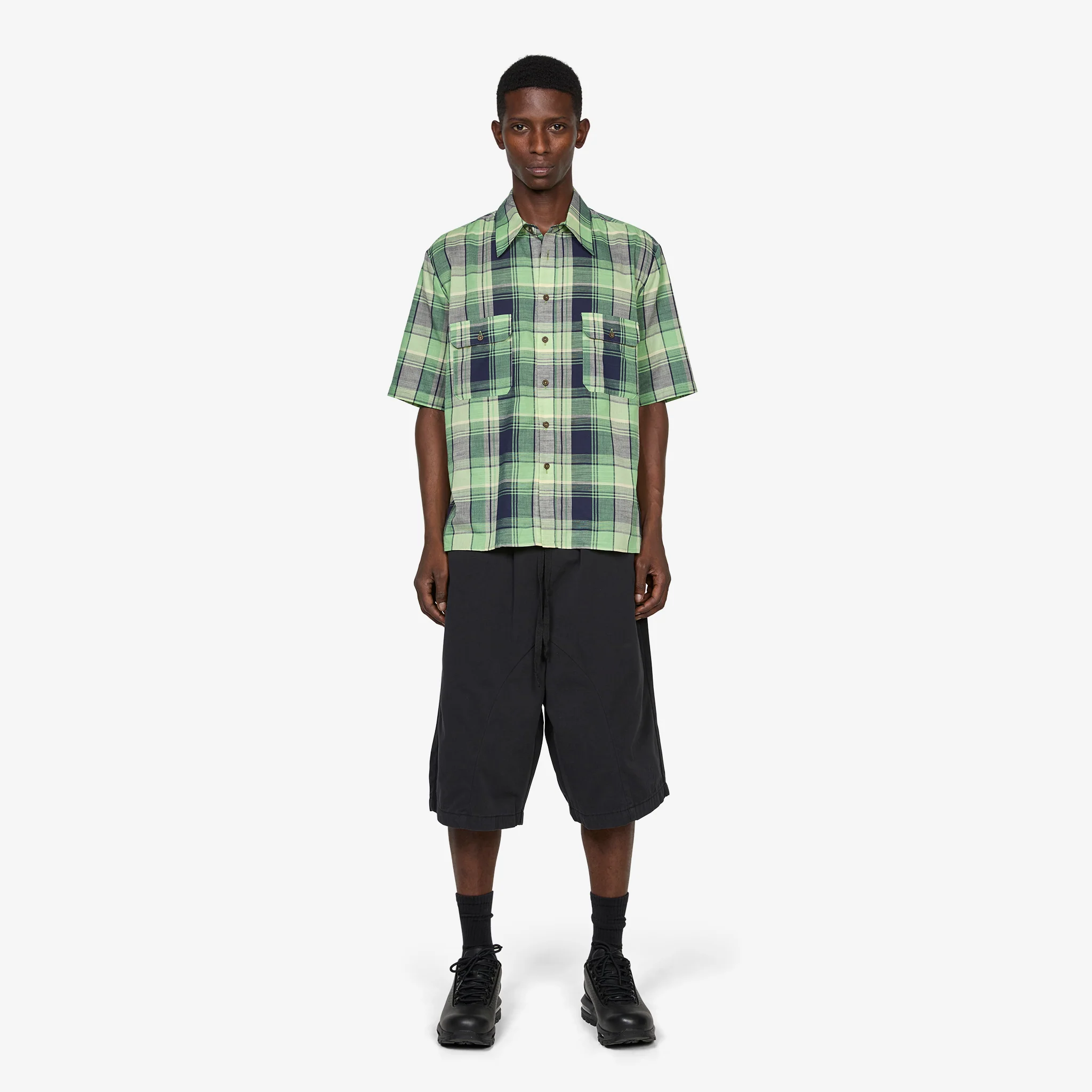 Cottage Shirt Green Plaid - Image 4