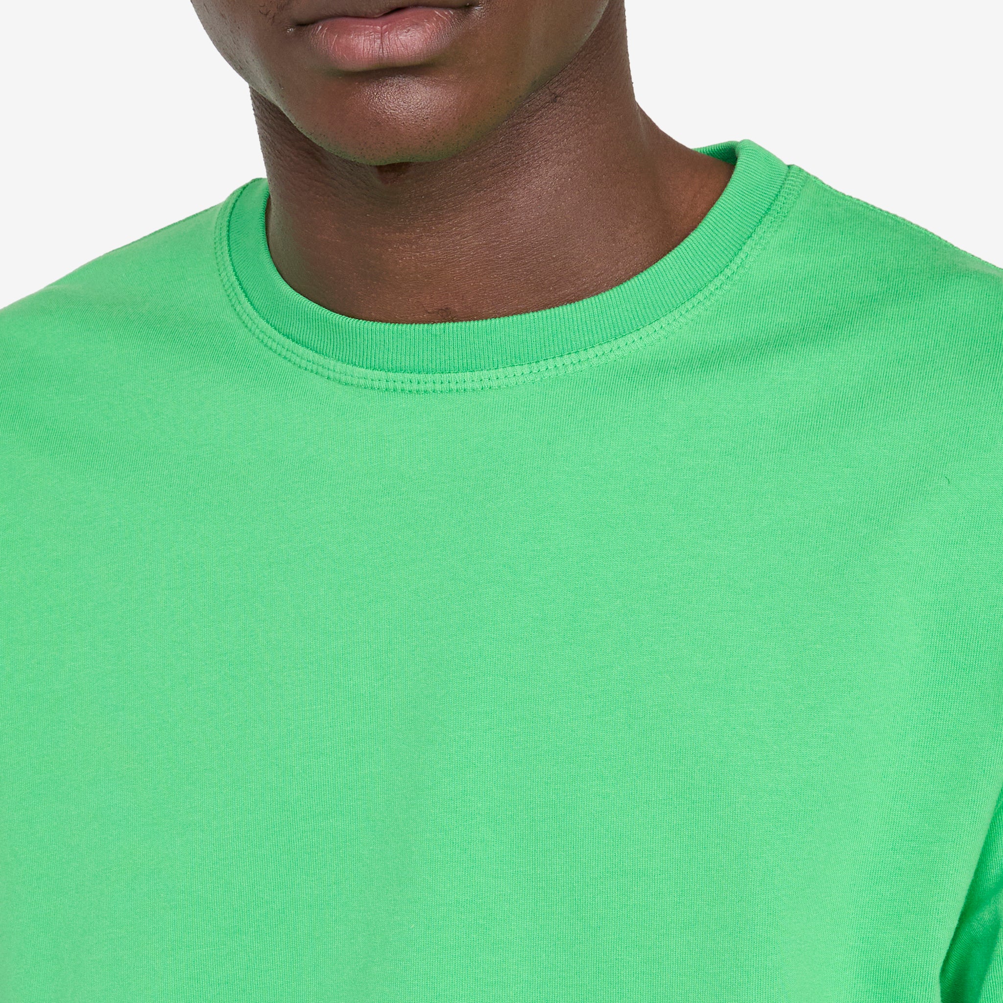 Coverstitch T-Shirt Green - Image 2