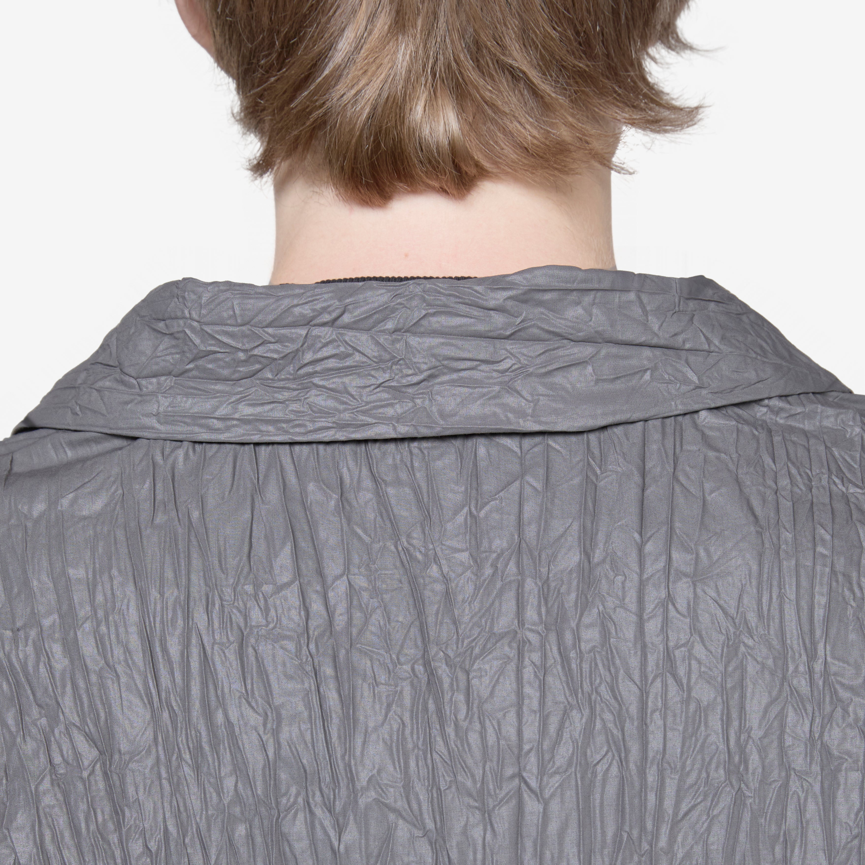 Crinkle Blazer Graphite - Image 4