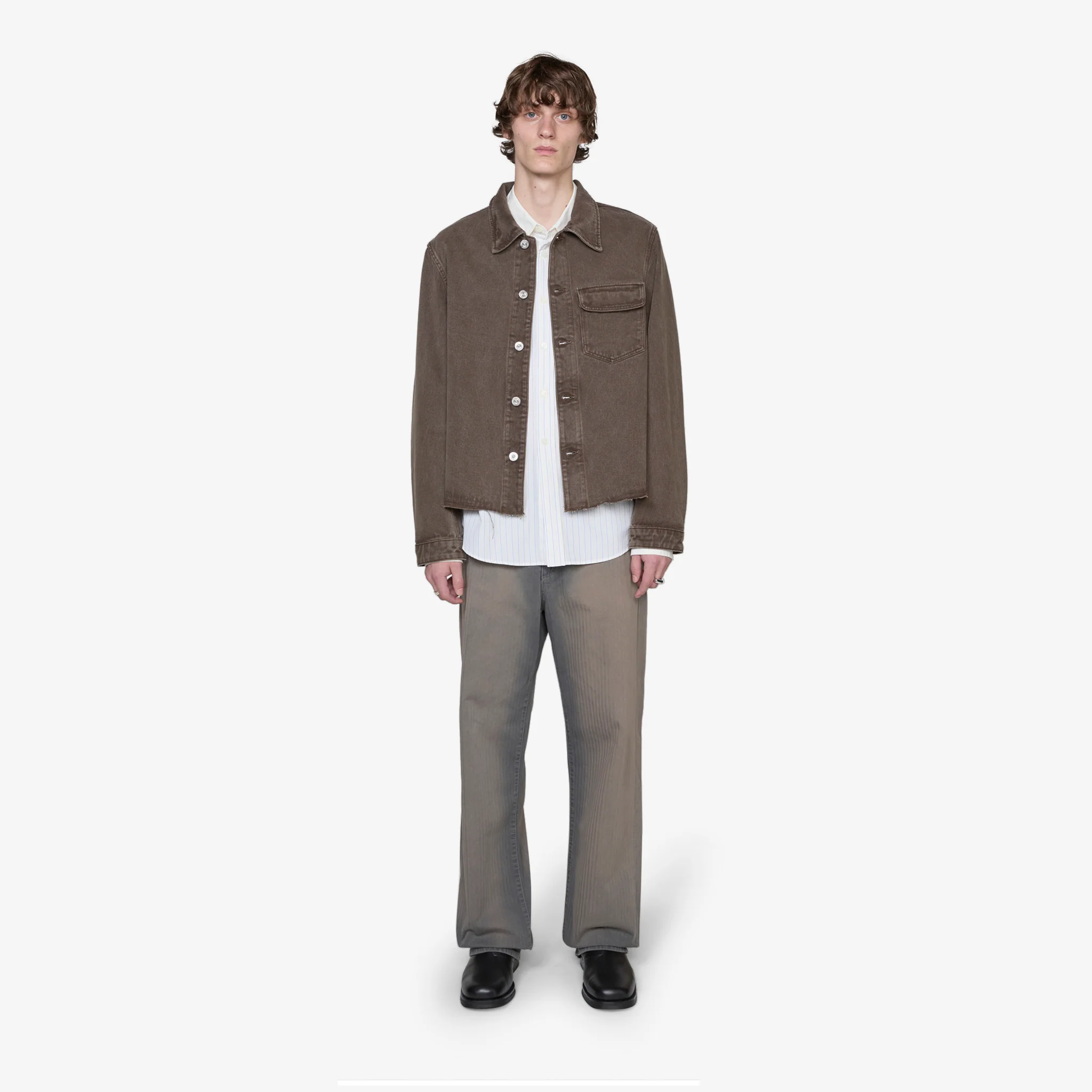 Cut Rebirth Jacket Choco Overdye - Image 3
