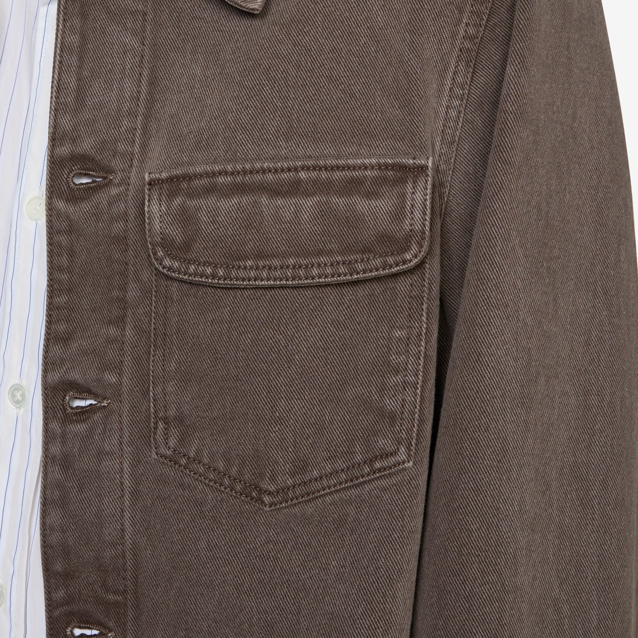 Cut Rebirth Jacket Choco Overdye - Image 6