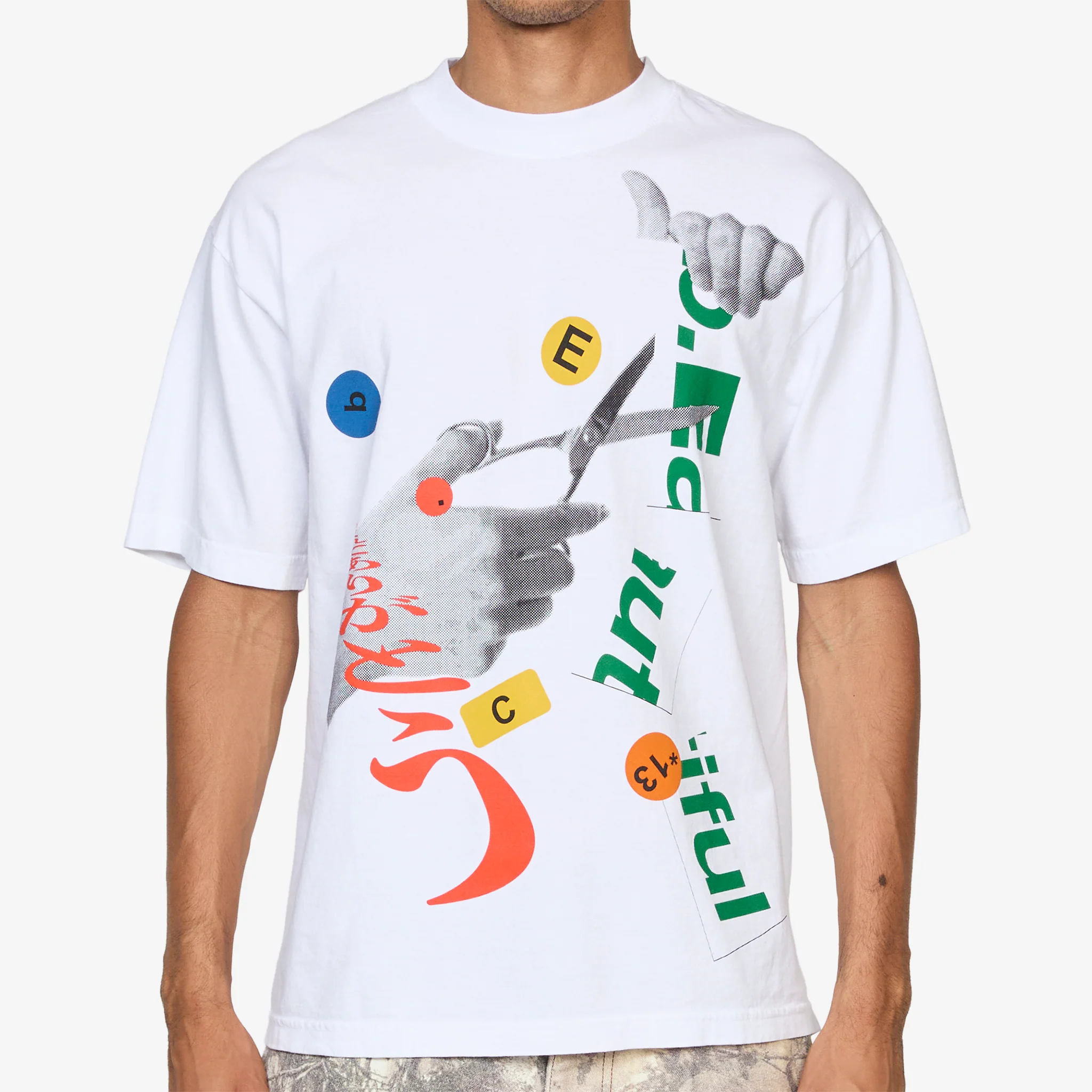 Cutting T-Shirt White - Image 2