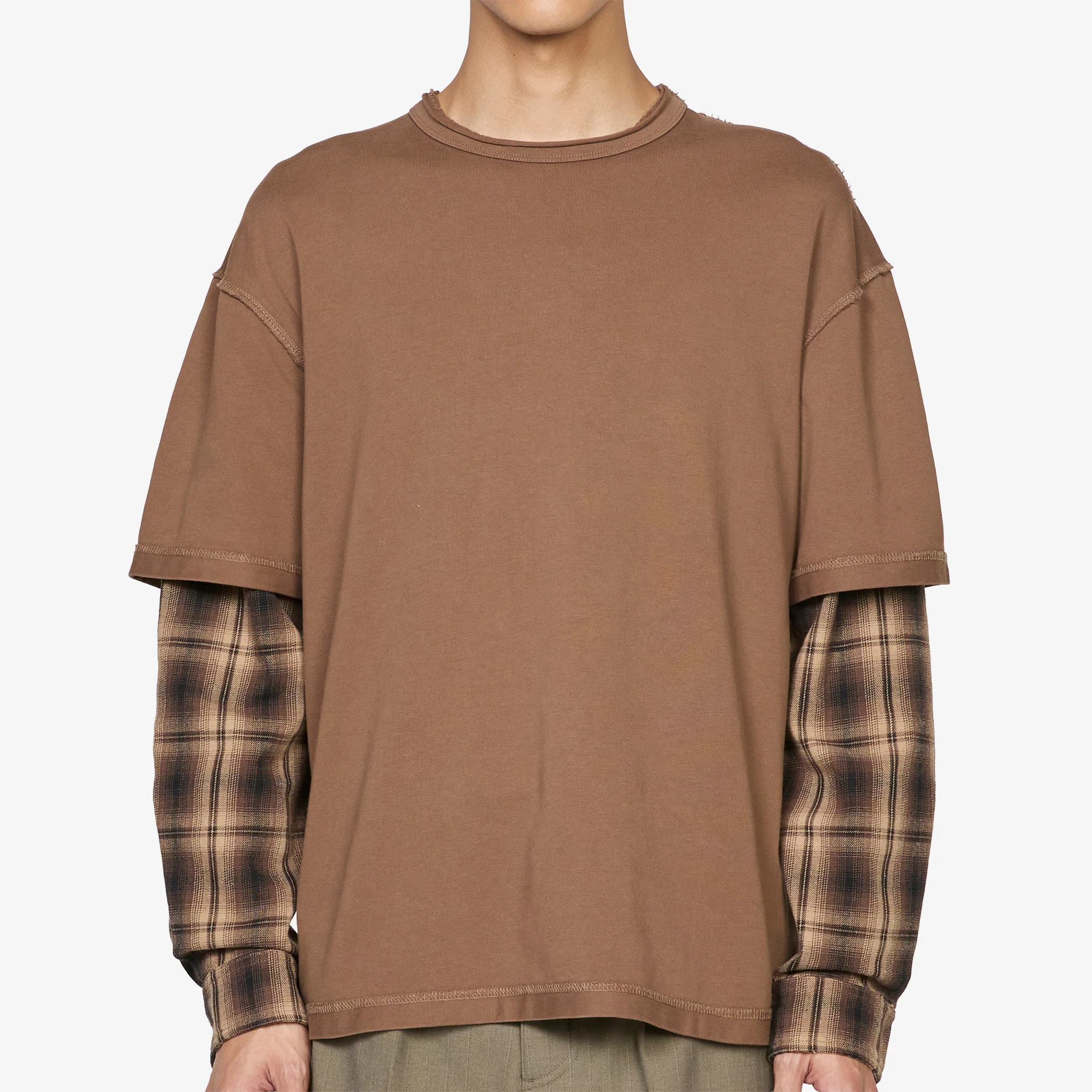 Dead End Shirt Brown | Check - Image 5