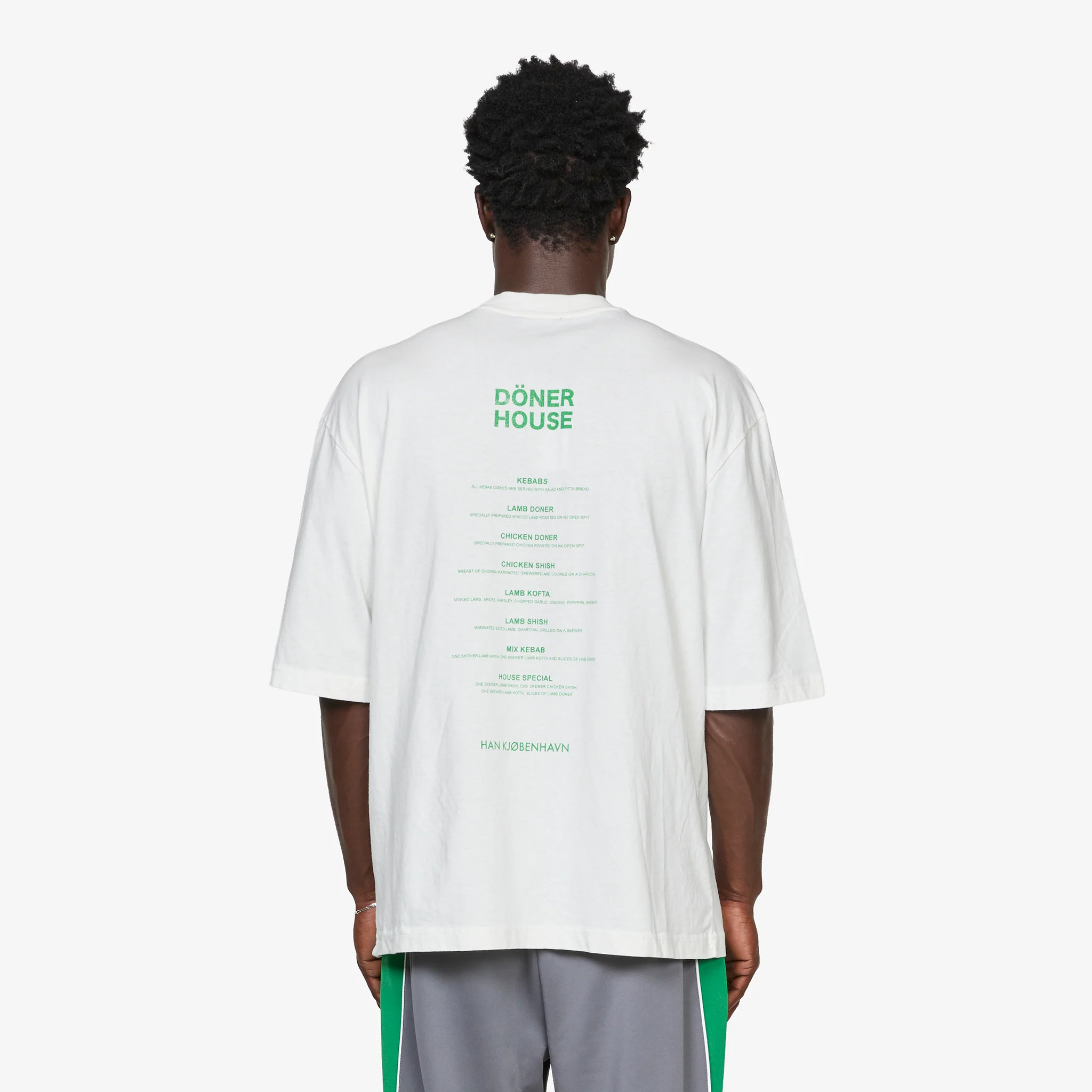 Döner House Oversized T-Shirt Off White - Image 2