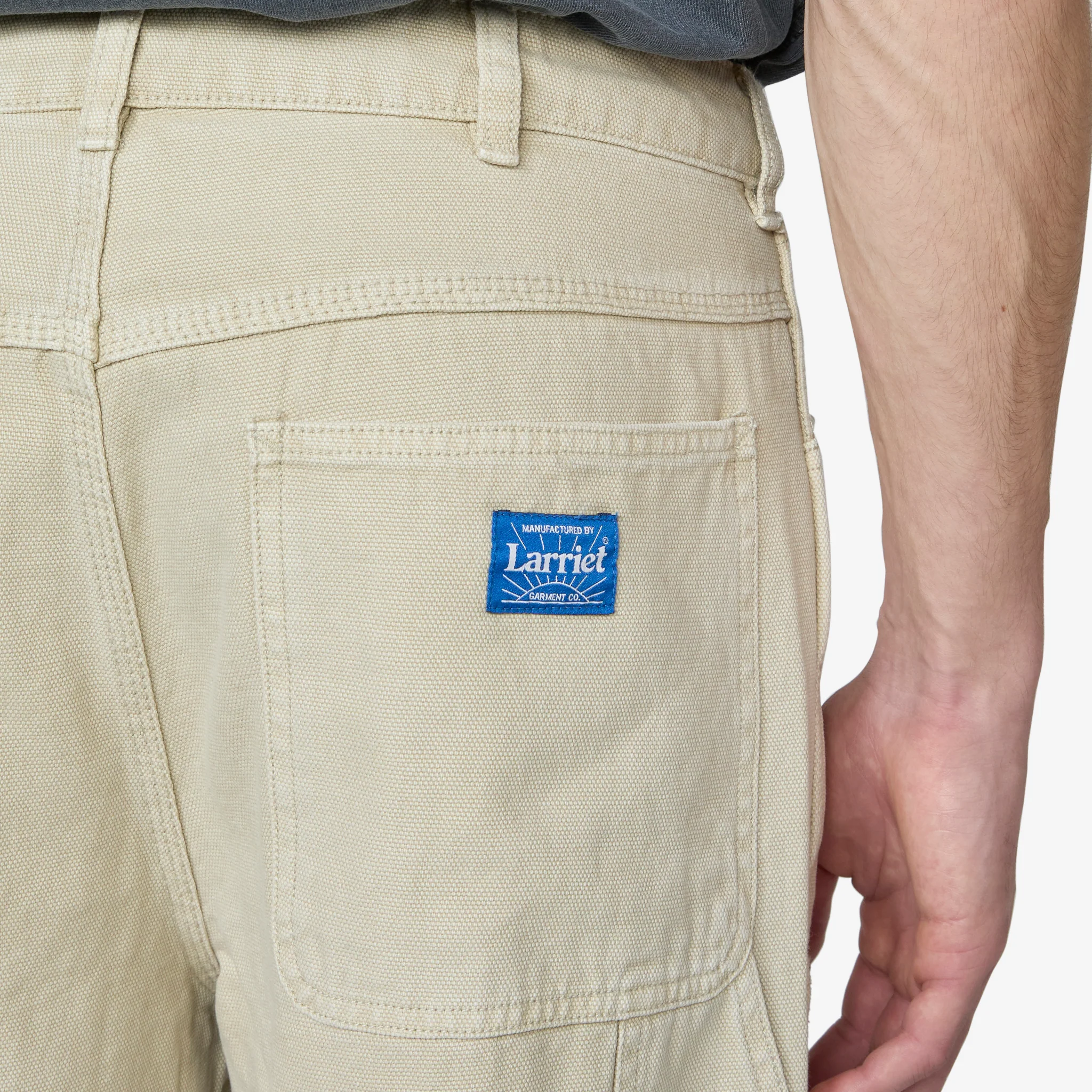 Double Knee Carpenter Pant Used Natural - Image 4