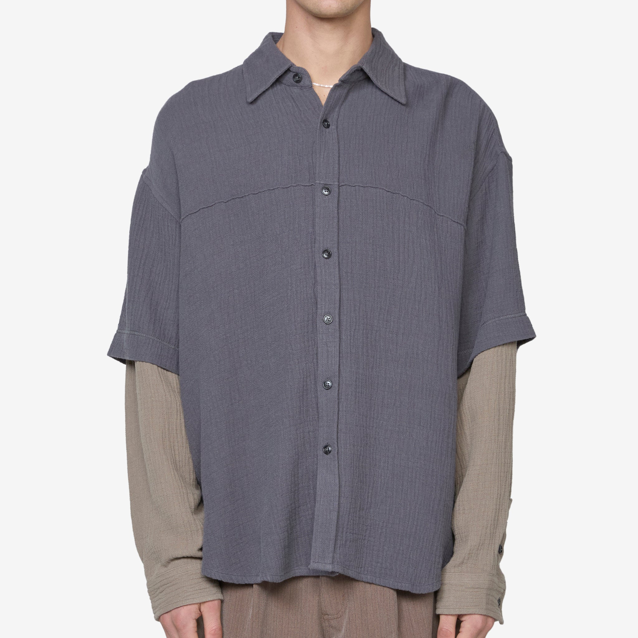 Double Shirt Grey - Image 7
