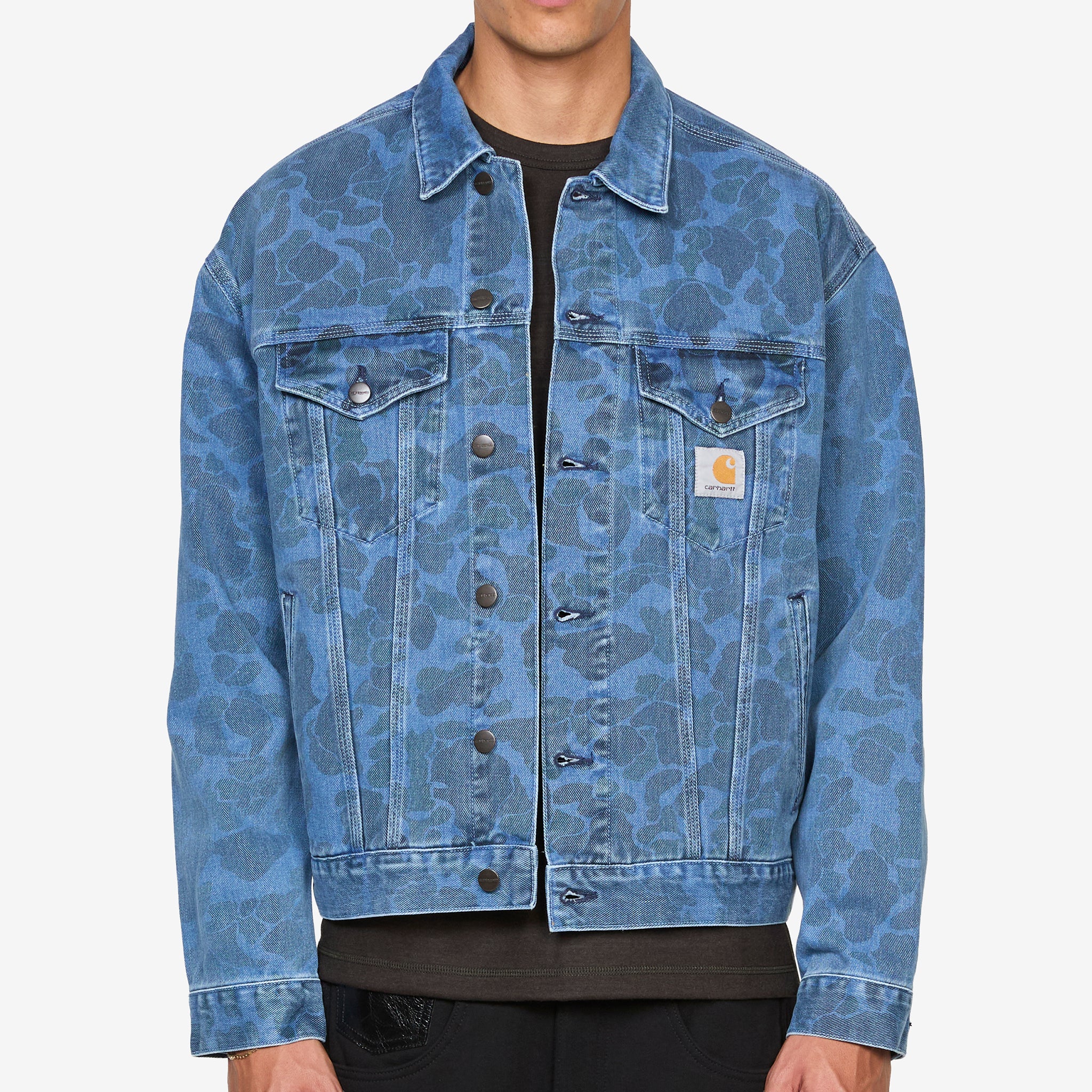 Duck Helston Jacket Camo Duck Blue - Image 4