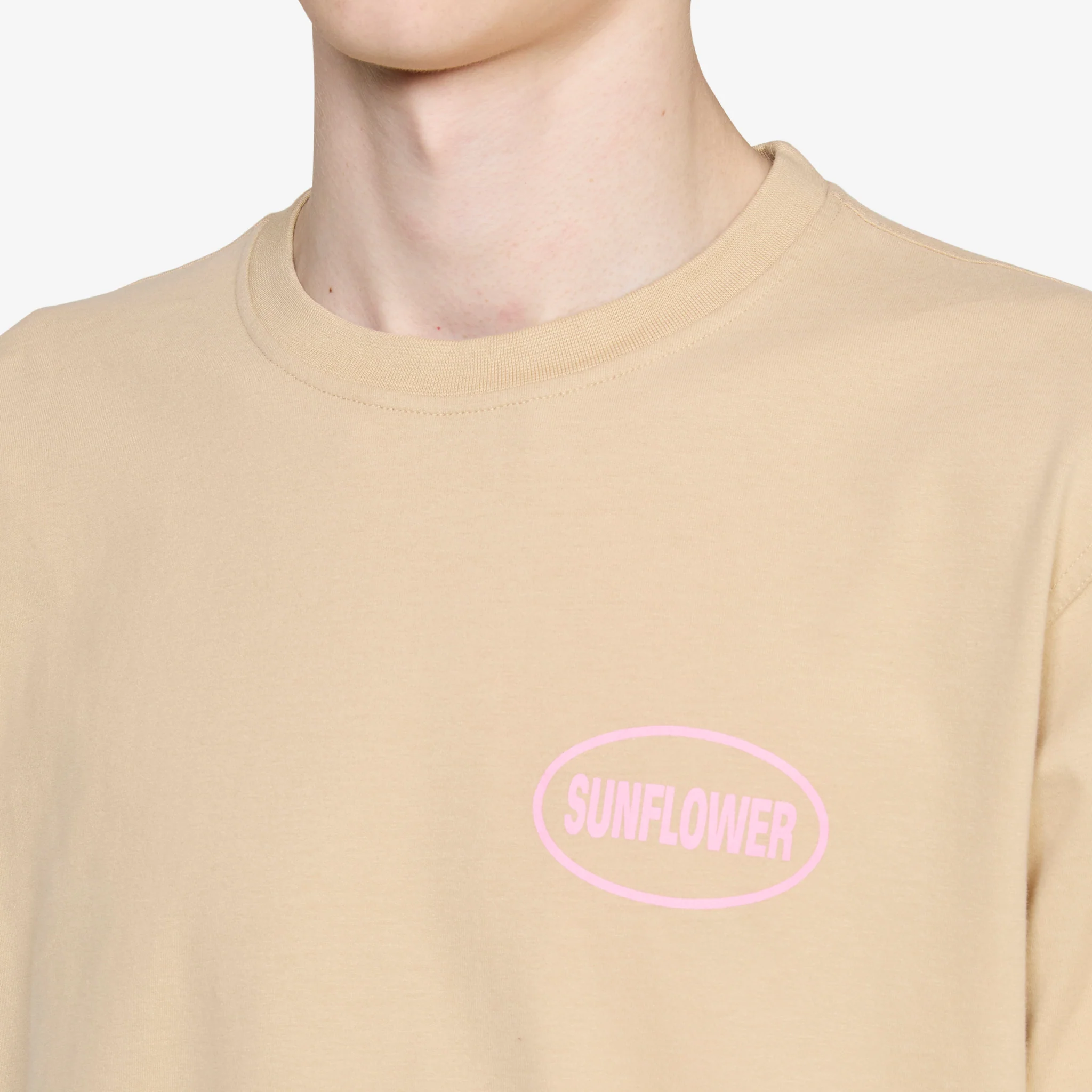 Easy Hours T-Shirt Beige - Image 3