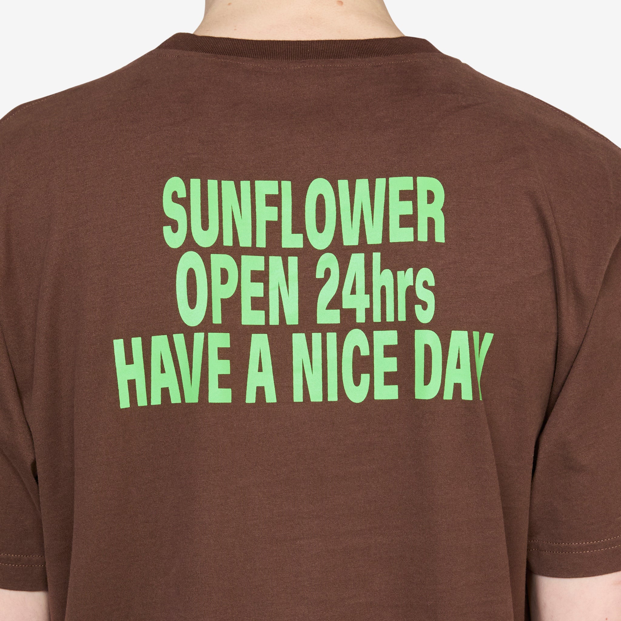 Easy Hours T-Shirt Brown - Image 4