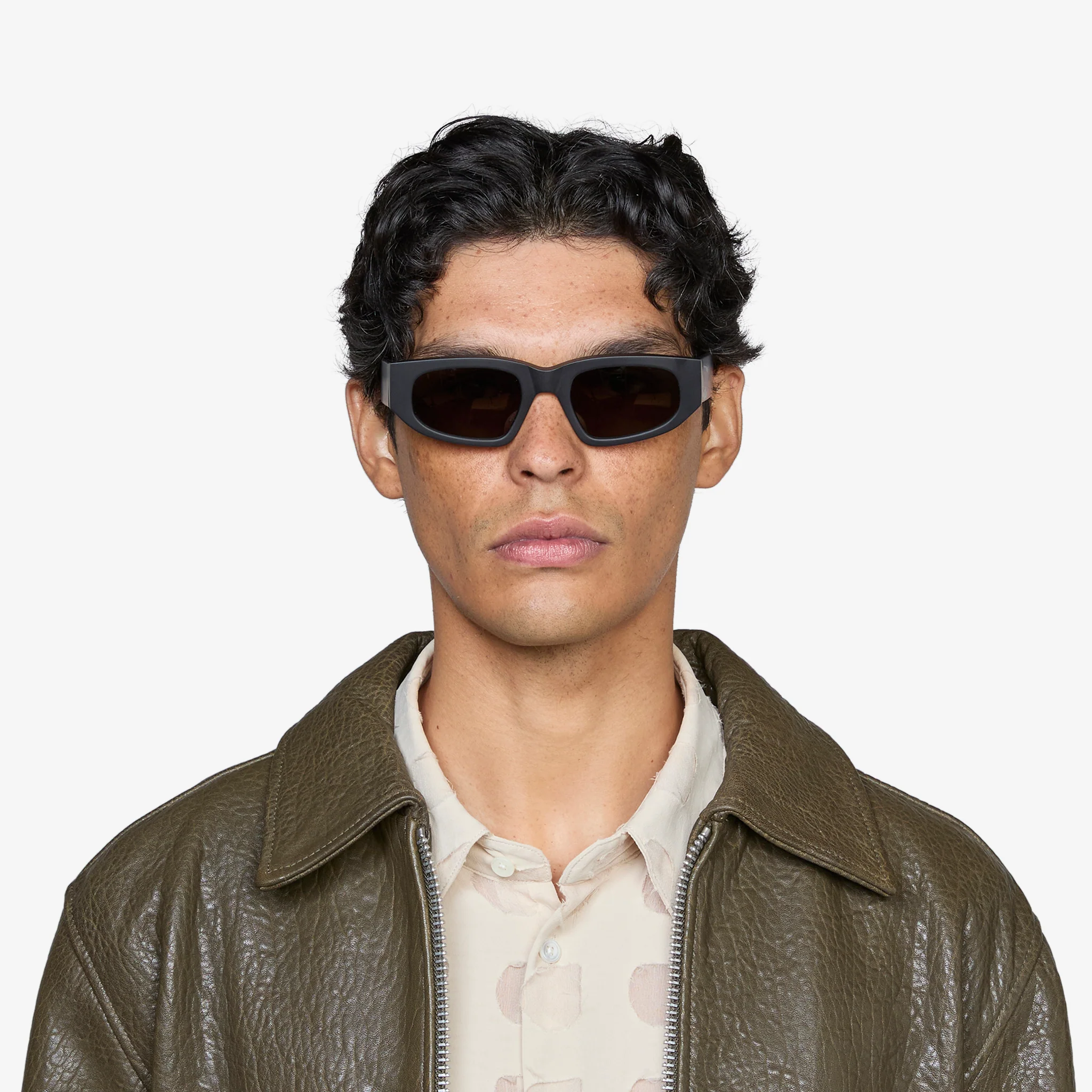 Eclipse Matte Black | Green Solid Lens