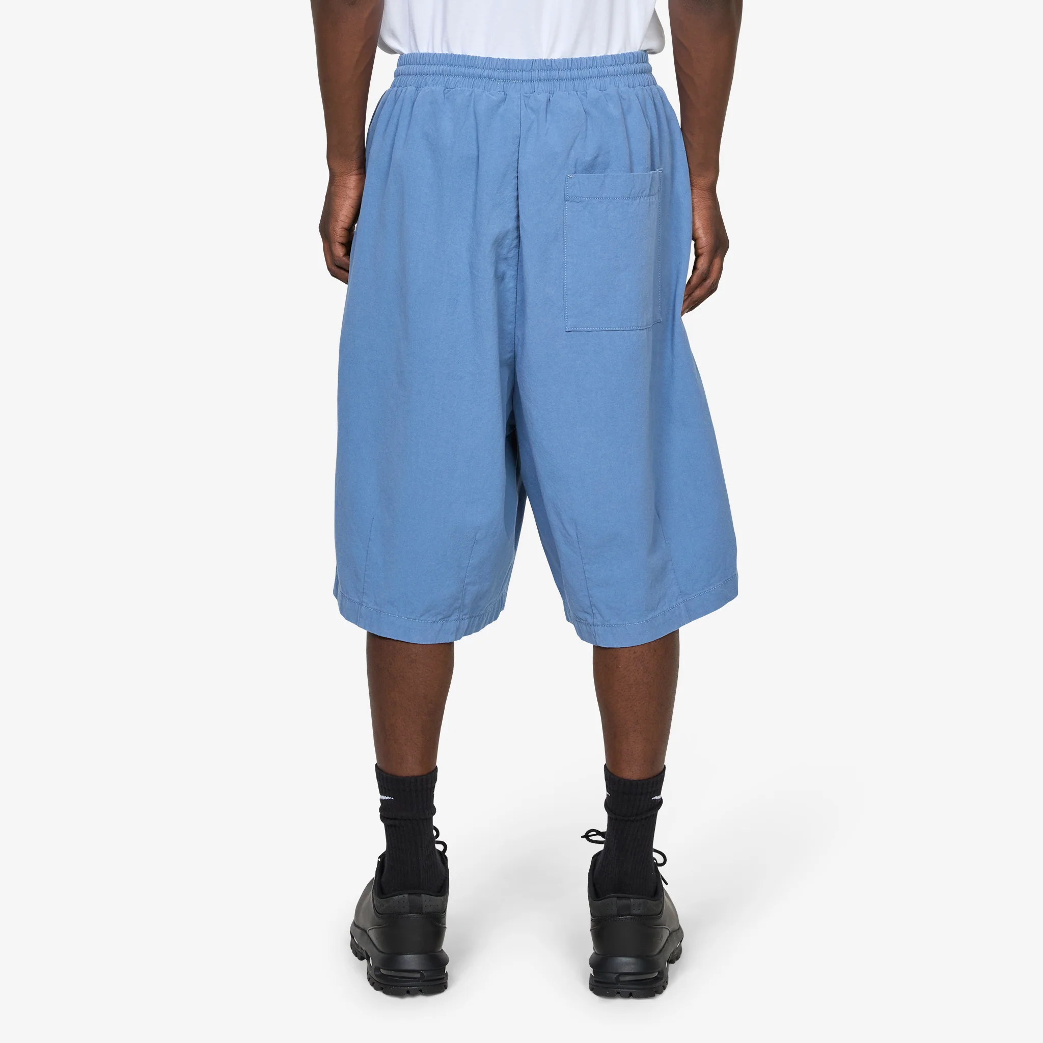 Elasticated Cotton Shorts Pond - Image 2