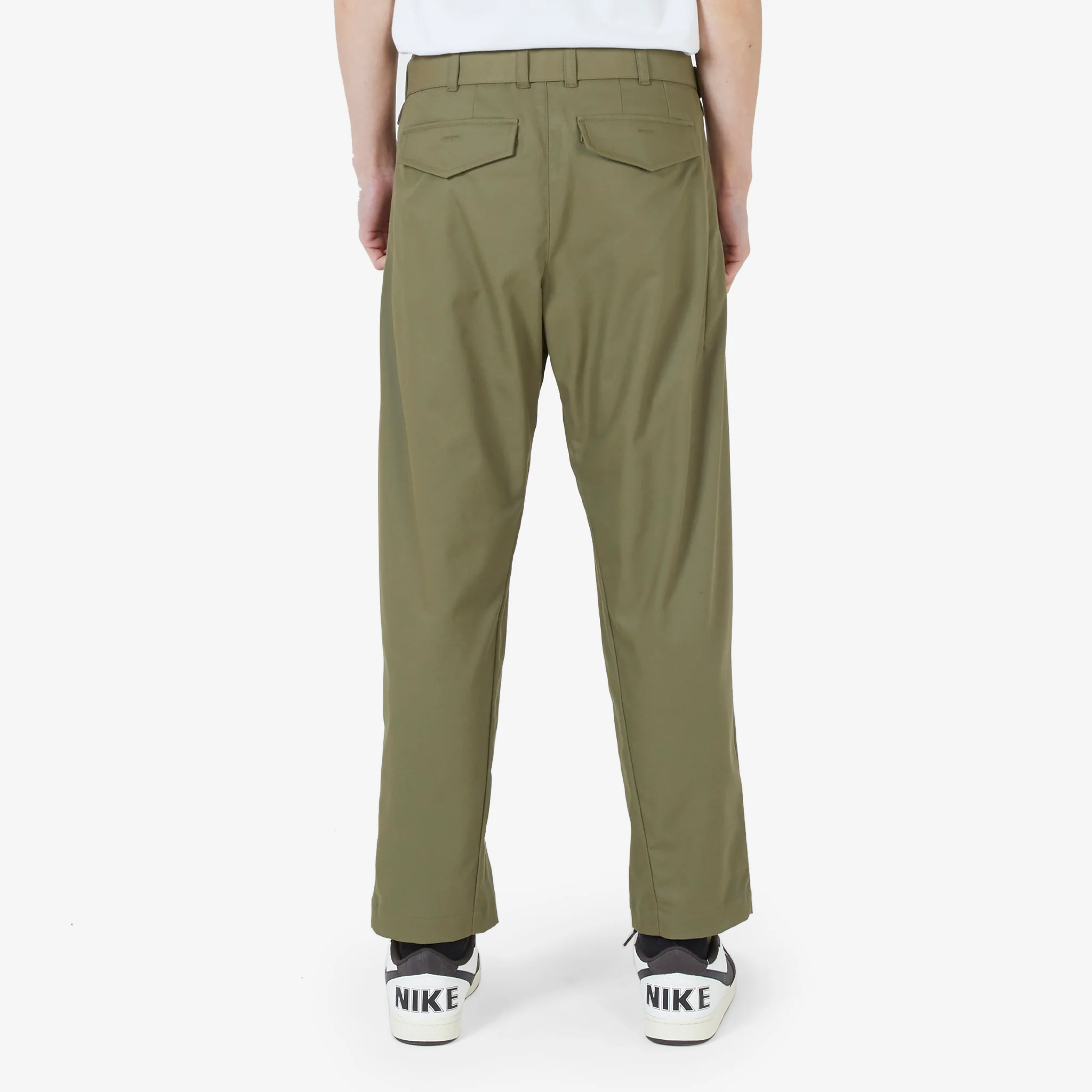 ESC Woven Worker Pant Medium Olive - Image 3