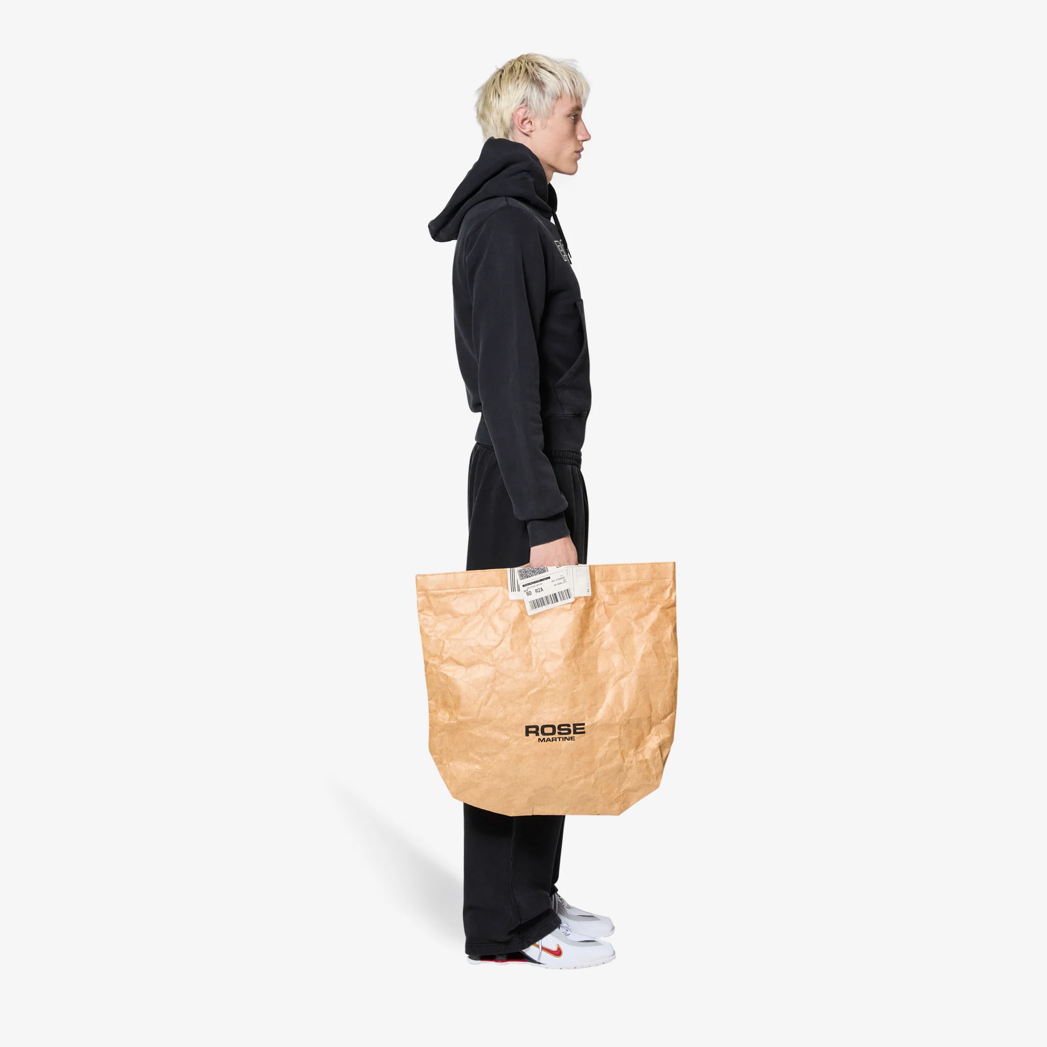 Foldable Bag Beige - Image 8