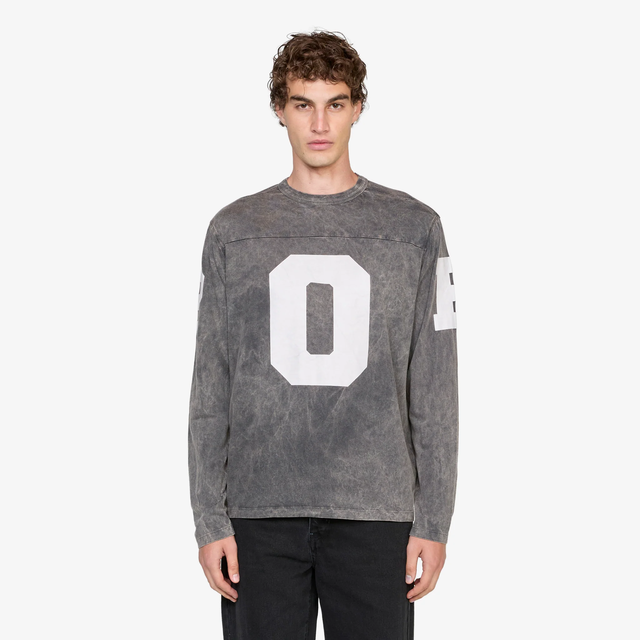 Football Longsleeve T-Shirt Black