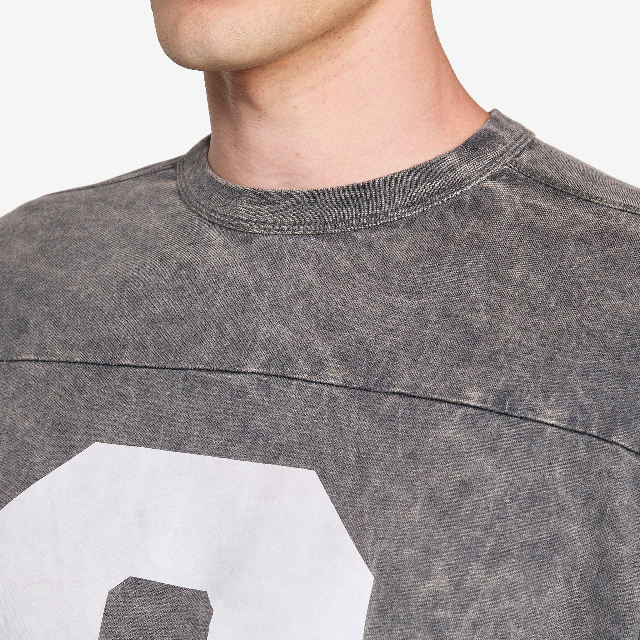 Football Longsleeve T-Shirt Black - Image 4