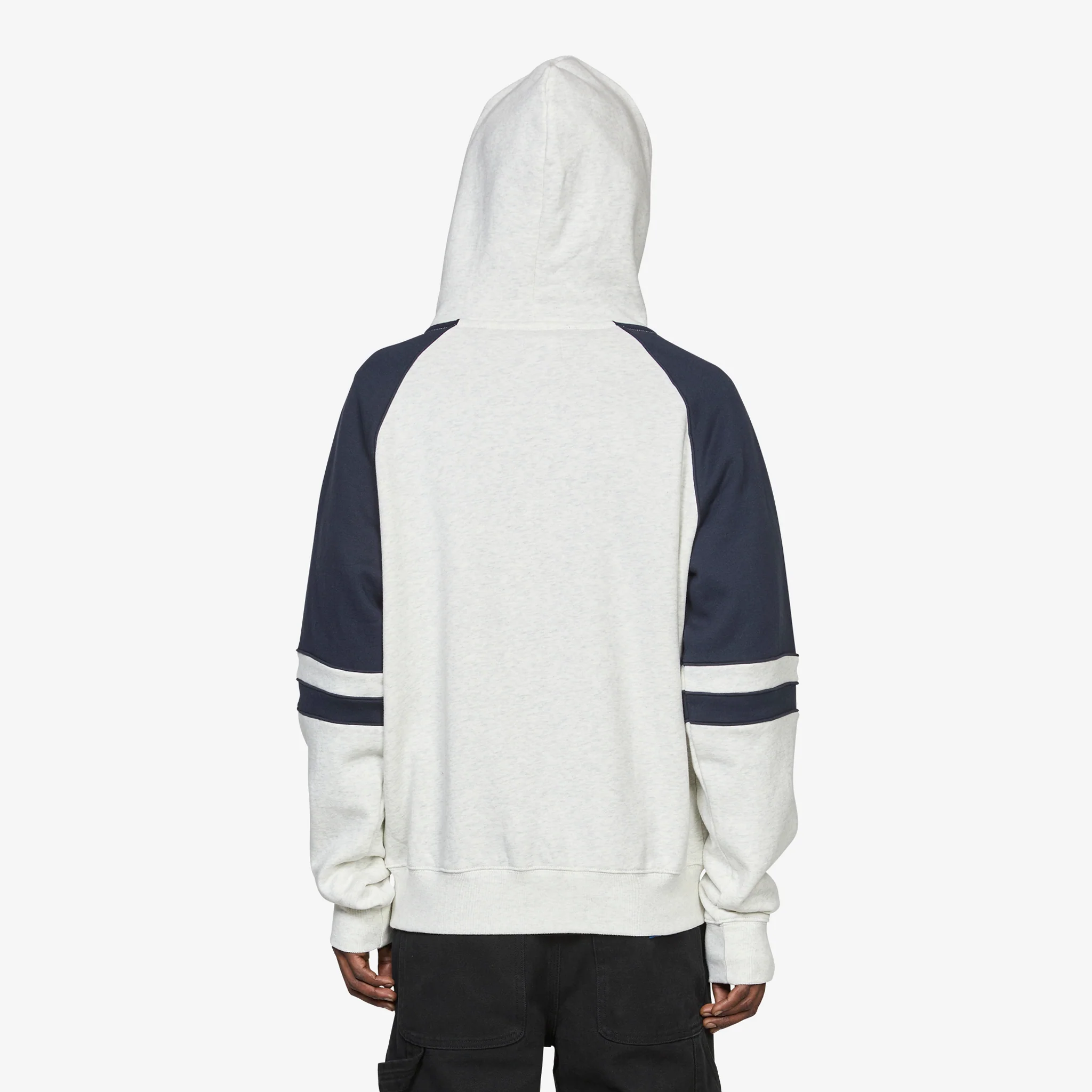 Freeman Hoodie Mid Grey Marle - Image 2
