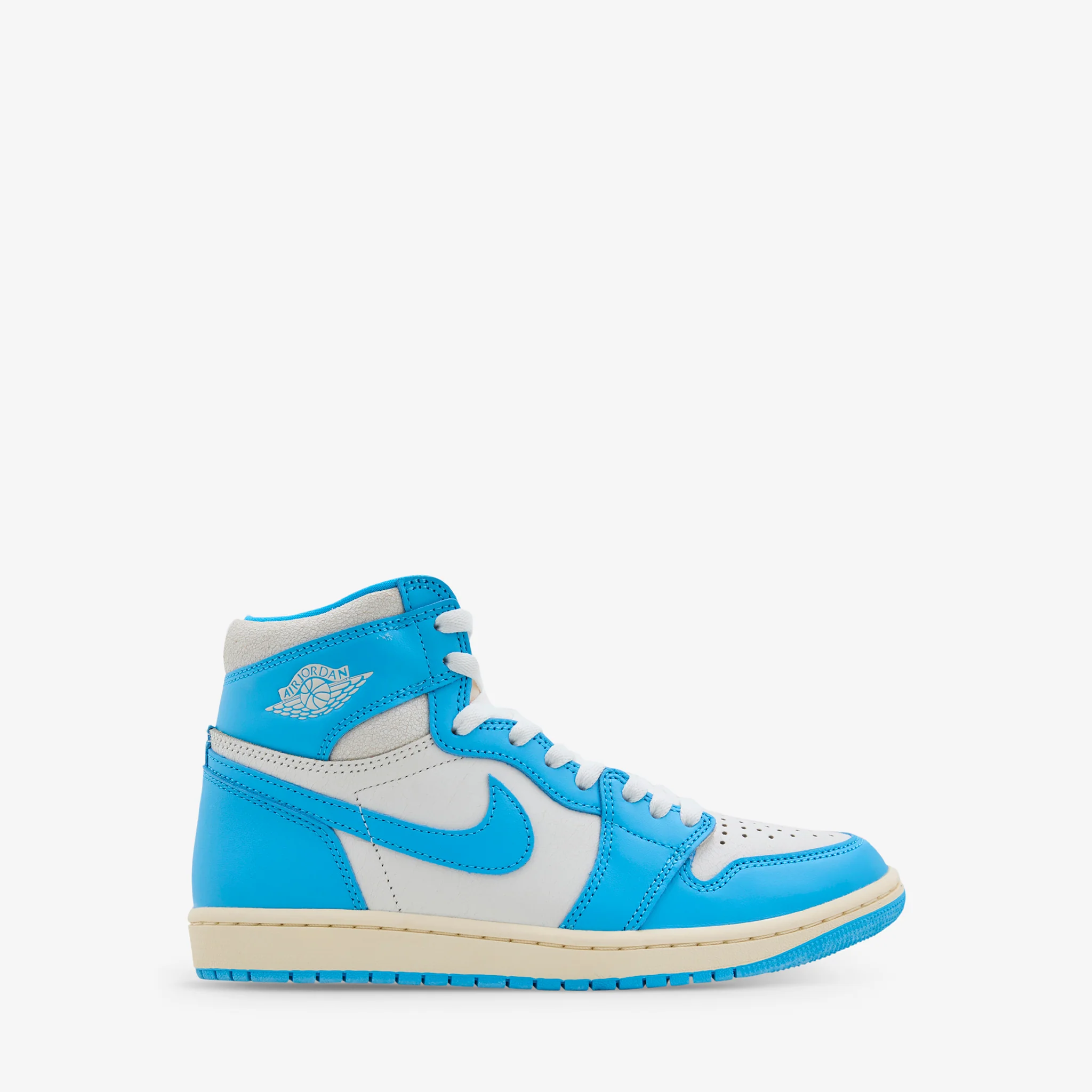 Grade School Air Jordan 1 Retro High OG 'UNC Reimagined' Dark Powder Blue | Dark Powder Blue | Sail - Image 2