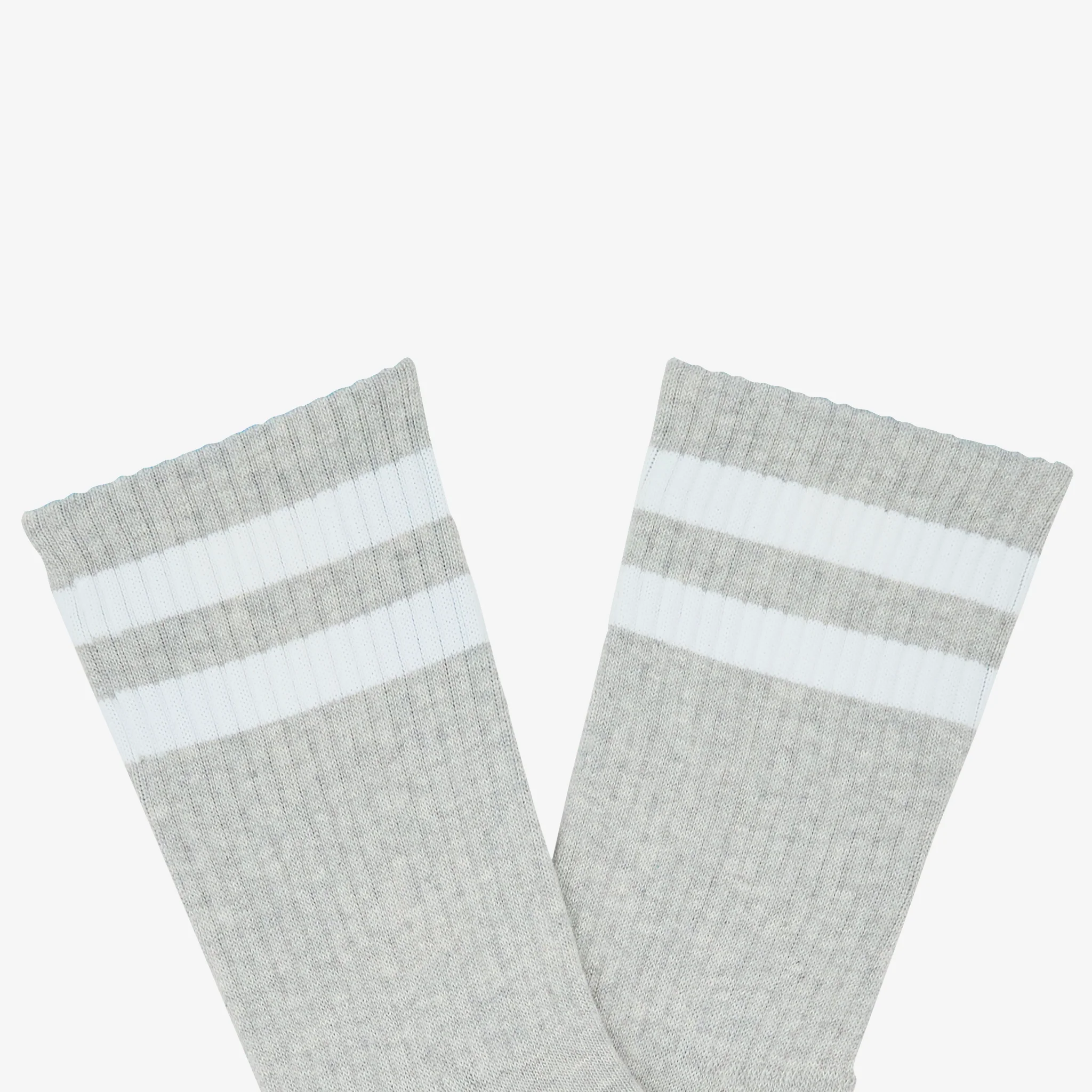 Happy Sad Socks Heather Grey - Image 2