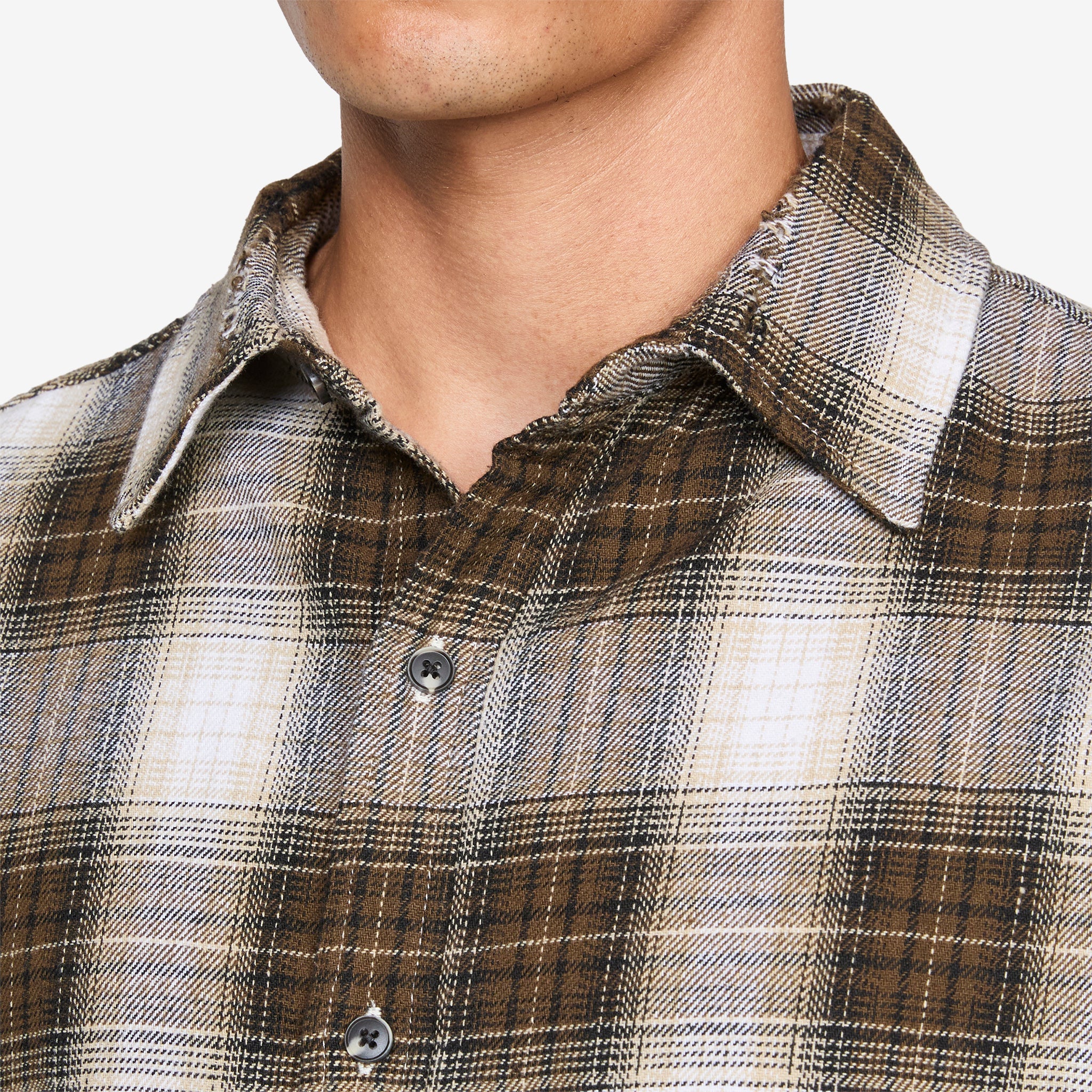 Hold Longsleeve Shirt Brown Check - Image 4