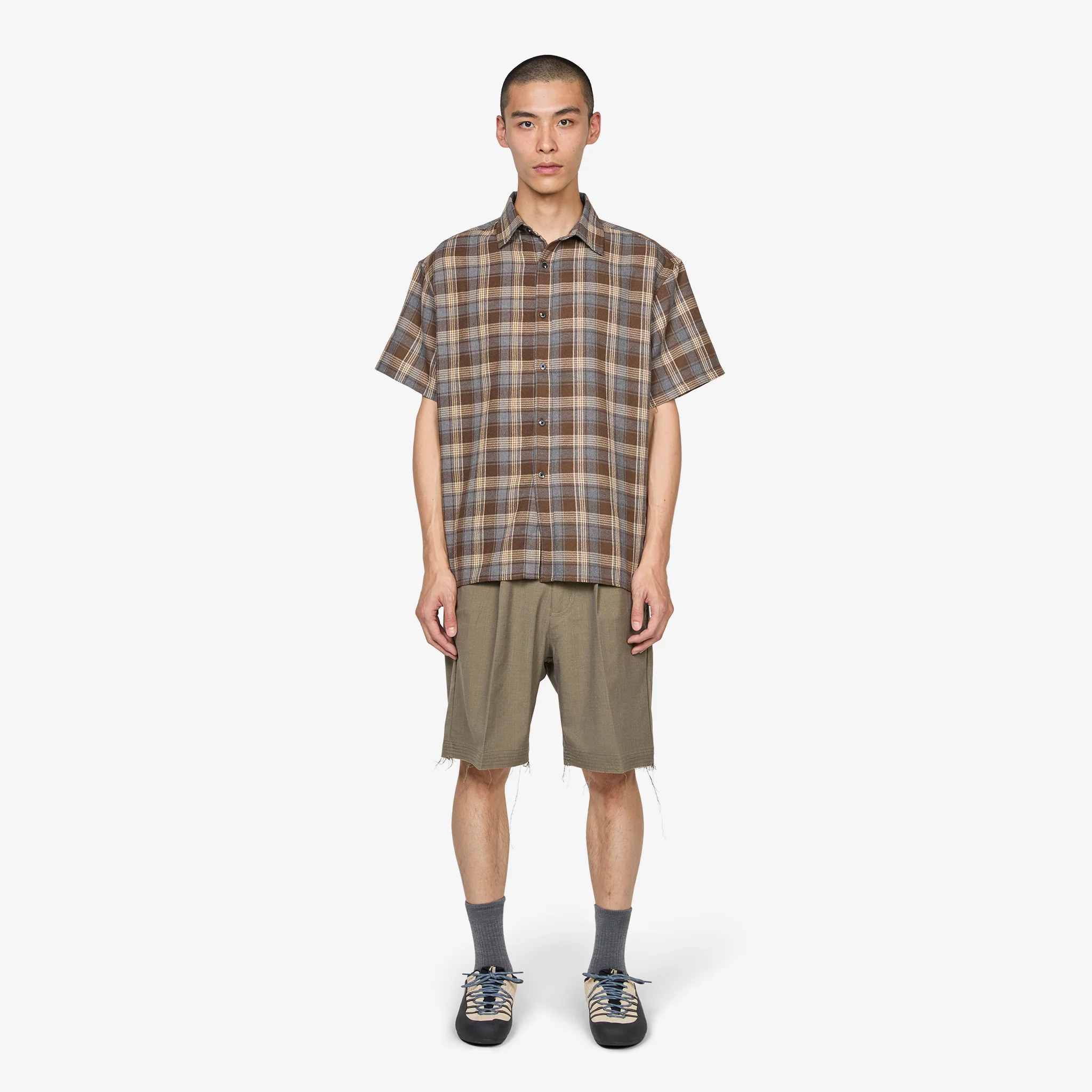 Hold Shirt Brown | Blue - Image 5