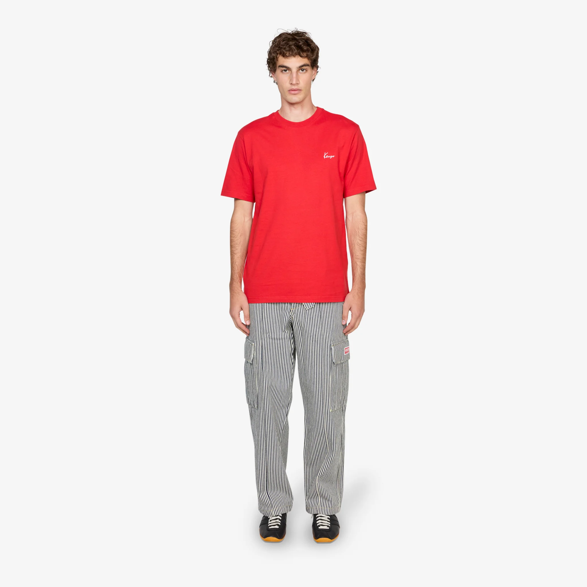 'KENZO Archive Bouquet' T-Shirt Carmine - Image 4