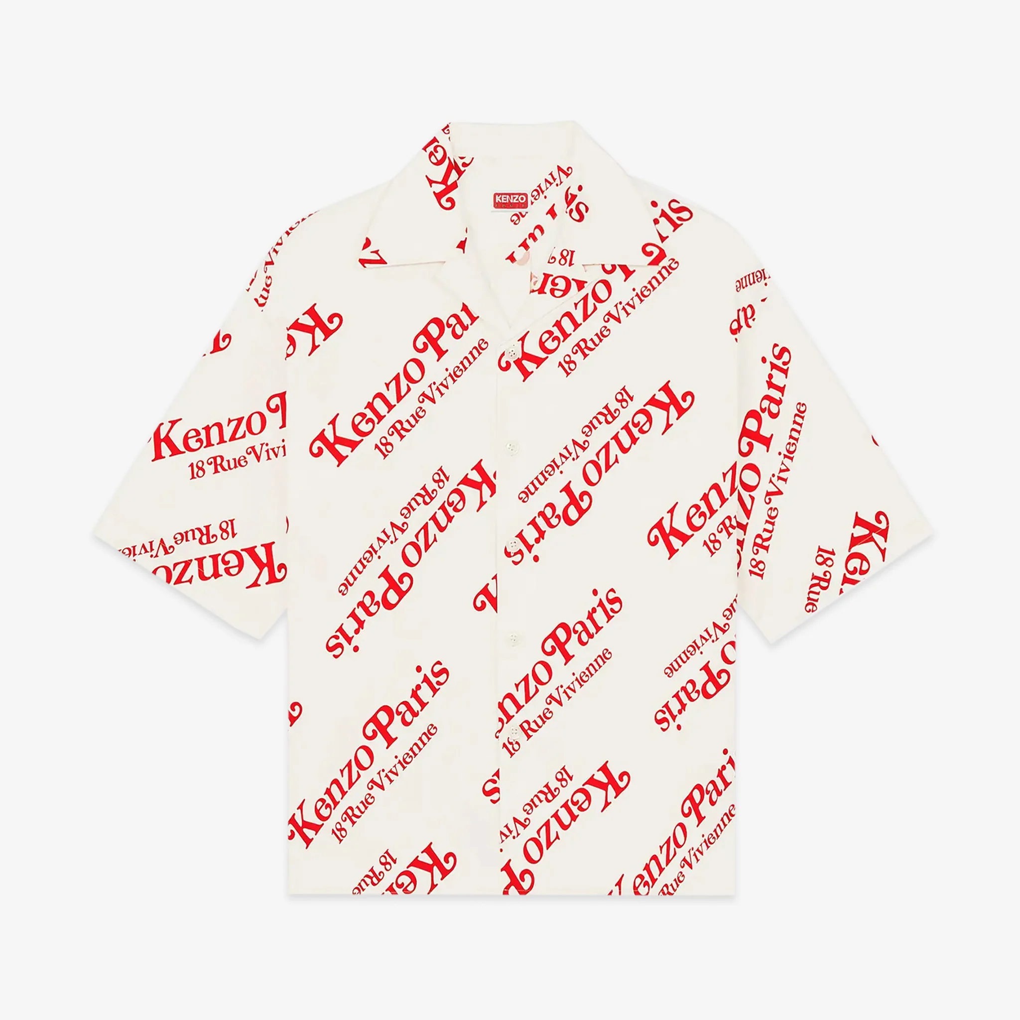 'KENZO by Verdy' Boxy Shirt Off White - Image 4