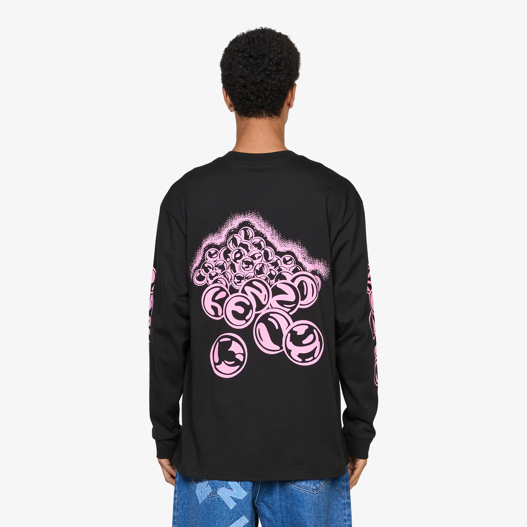 'KENZO Pachinko' Longsleeve T-Shirt Black - Image 2