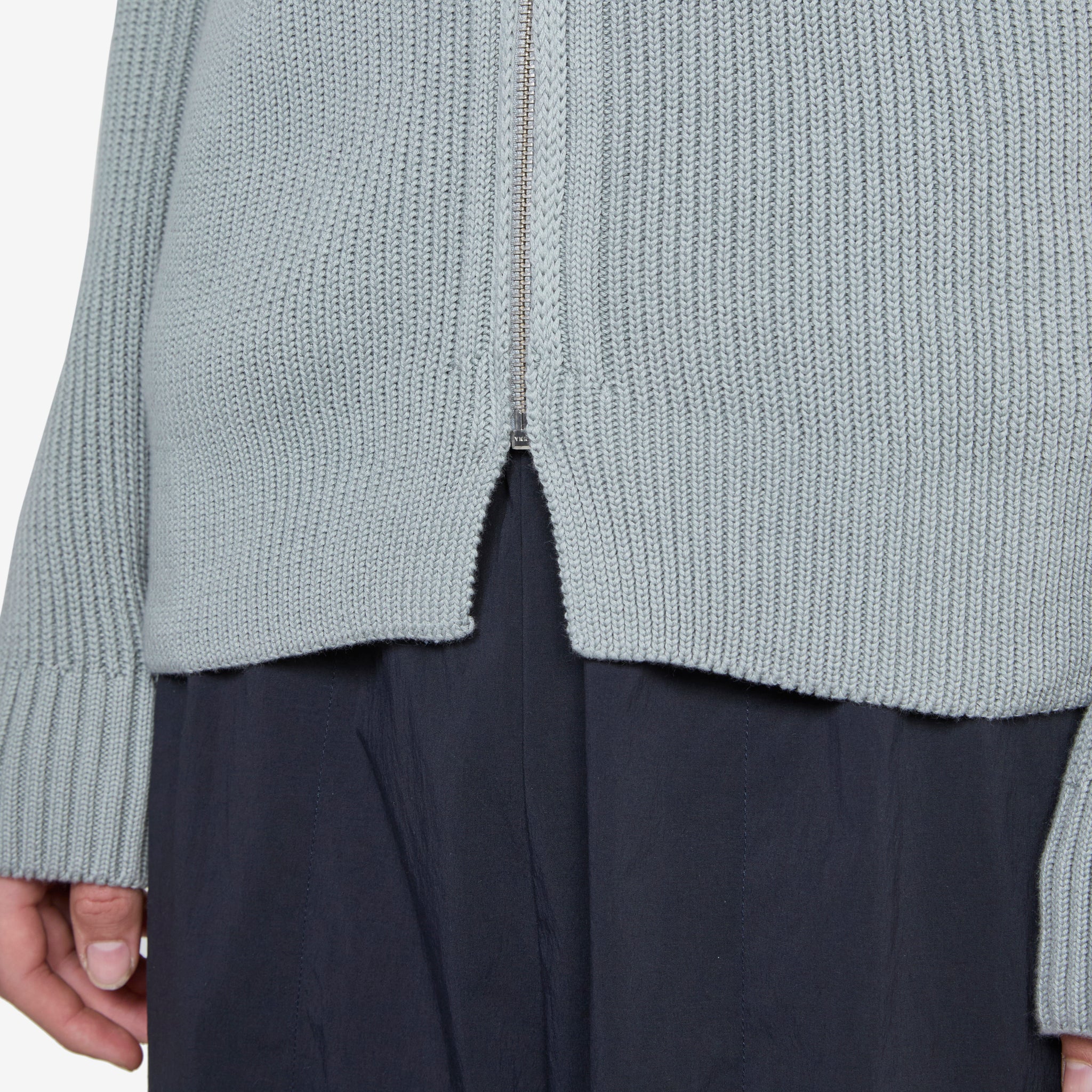 Knit Cardigan Stone - Image 4