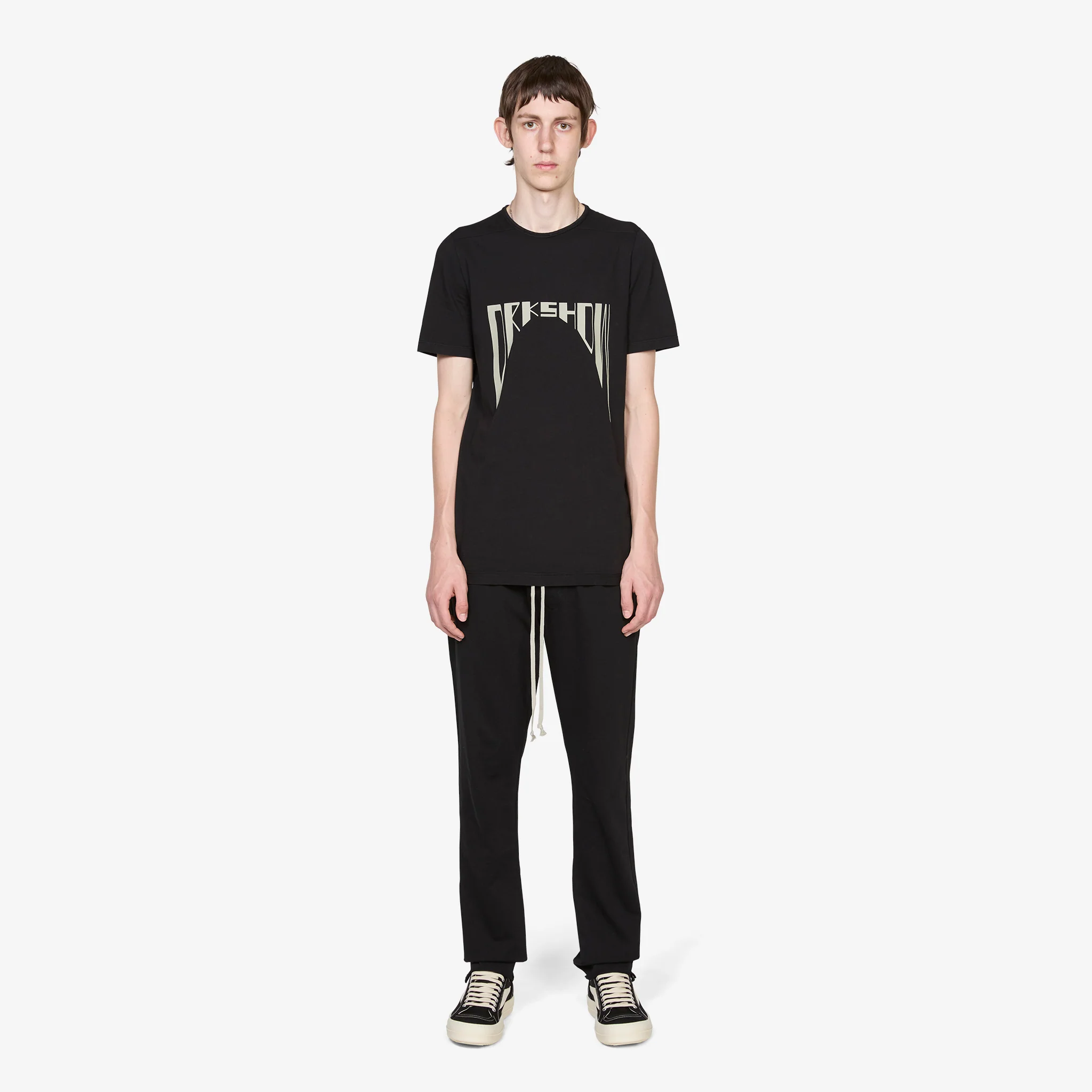 Level T-Shirt Black | Pearl Medium Weight Cotton Jersey - Image 5
