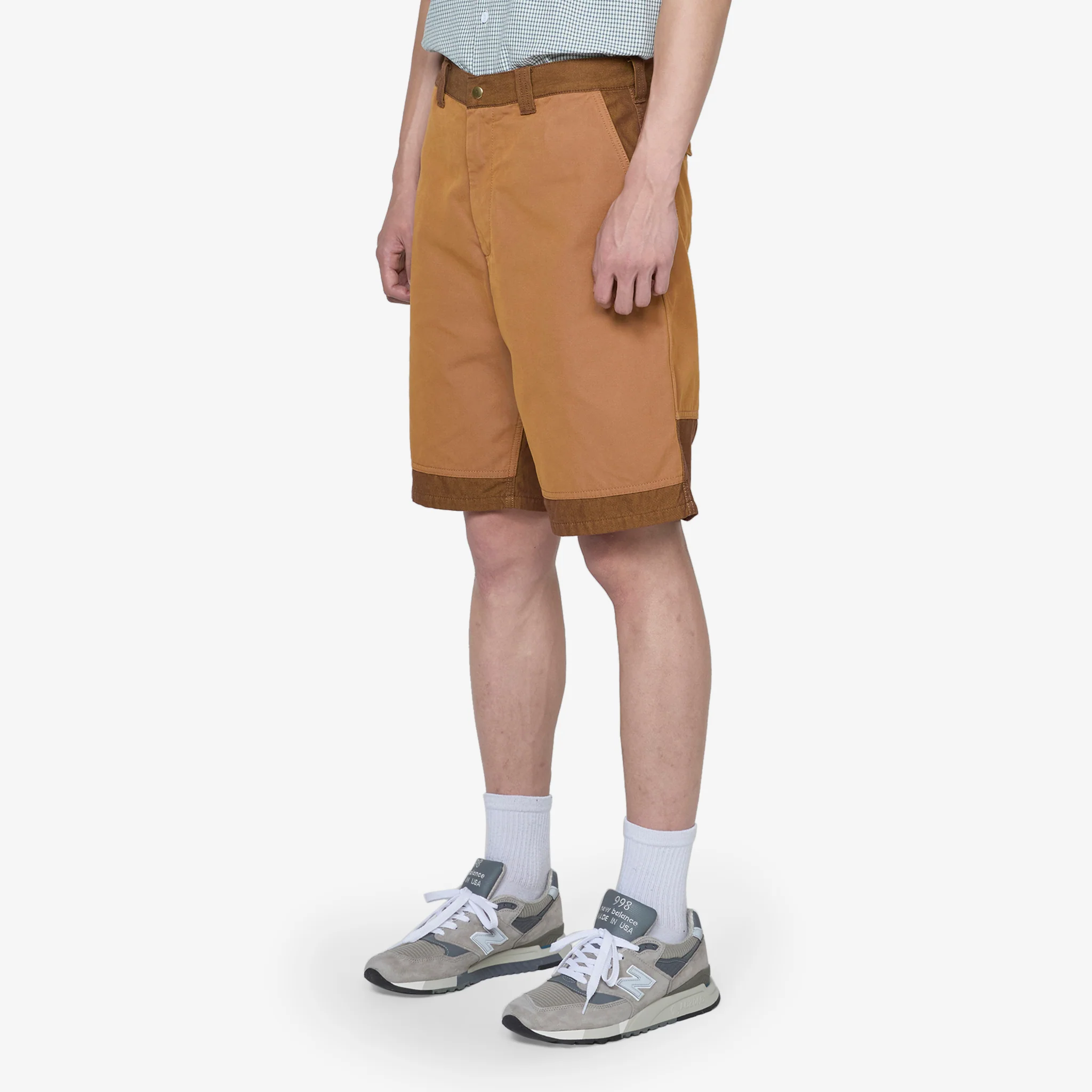 Logger Shorts Chambray Canvas Combi - Image 3