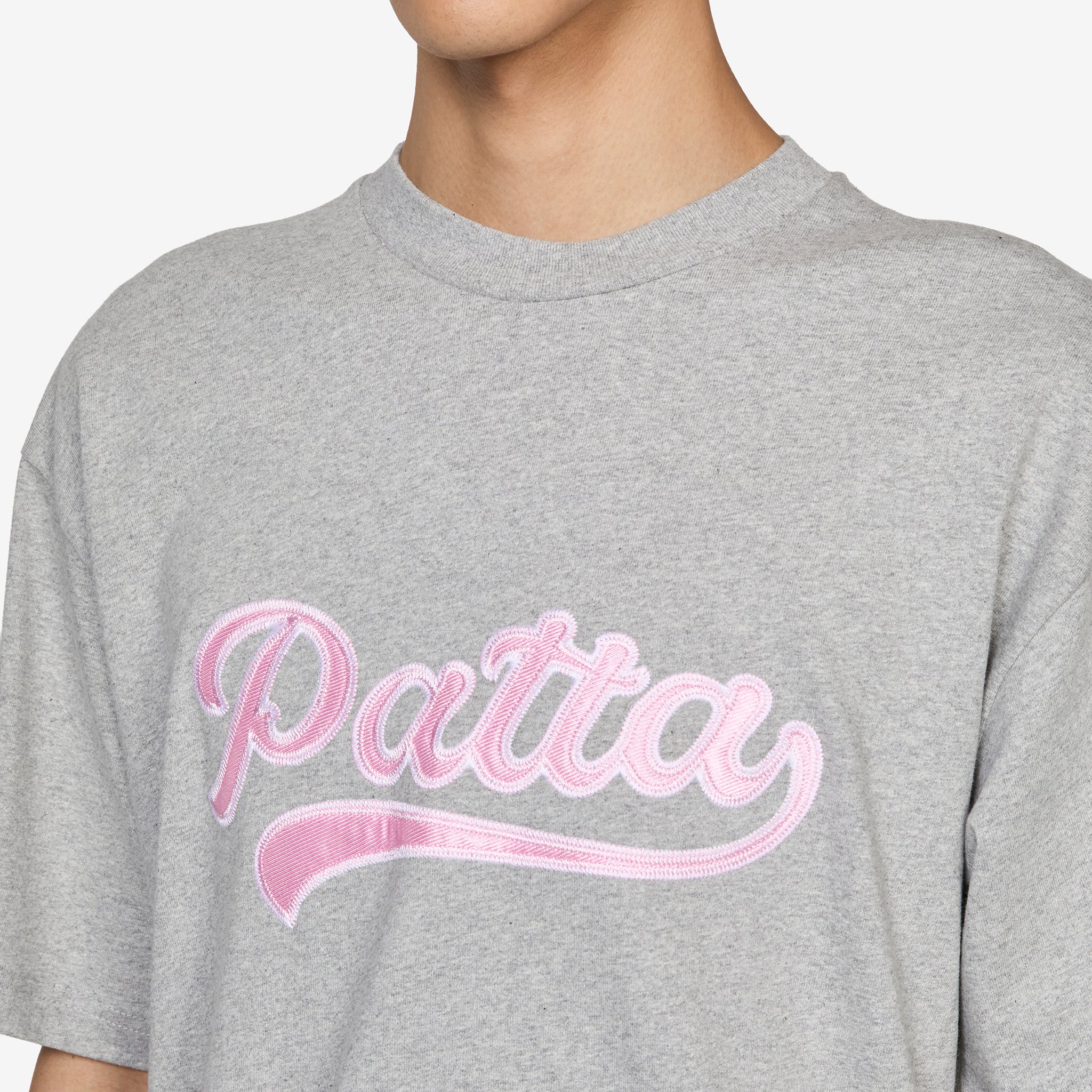 Logo Tail T-Shirt Grey Heather - Image 2