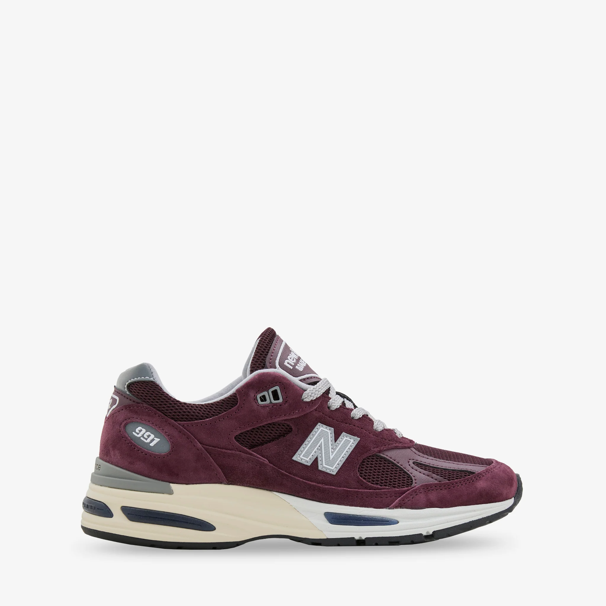 Made in UK 991v2 Catawba Grape | Silver | Naval Acadamy | White - Image 2