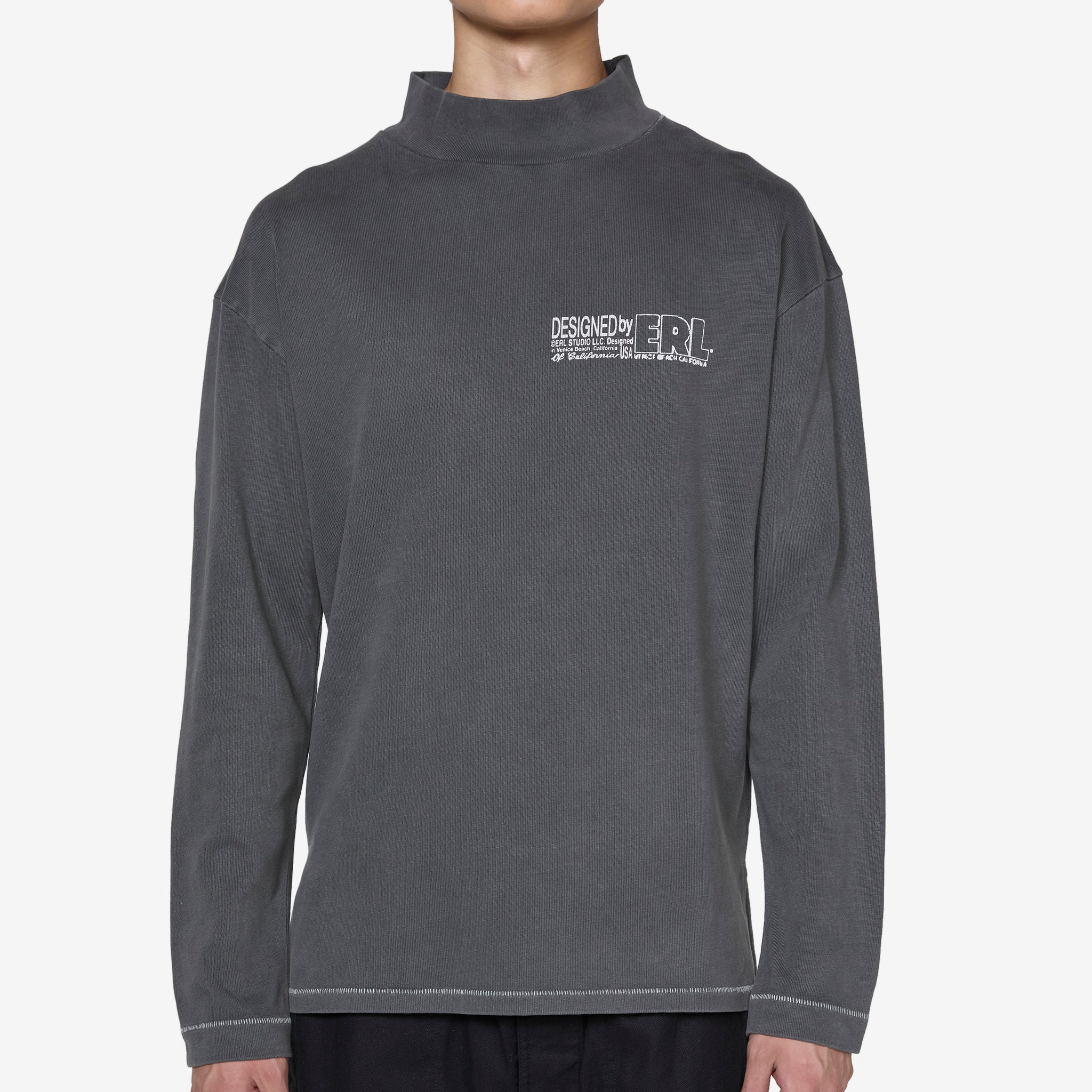 Make Believe ERL Longsleeve T-Shirt Black - Image 7