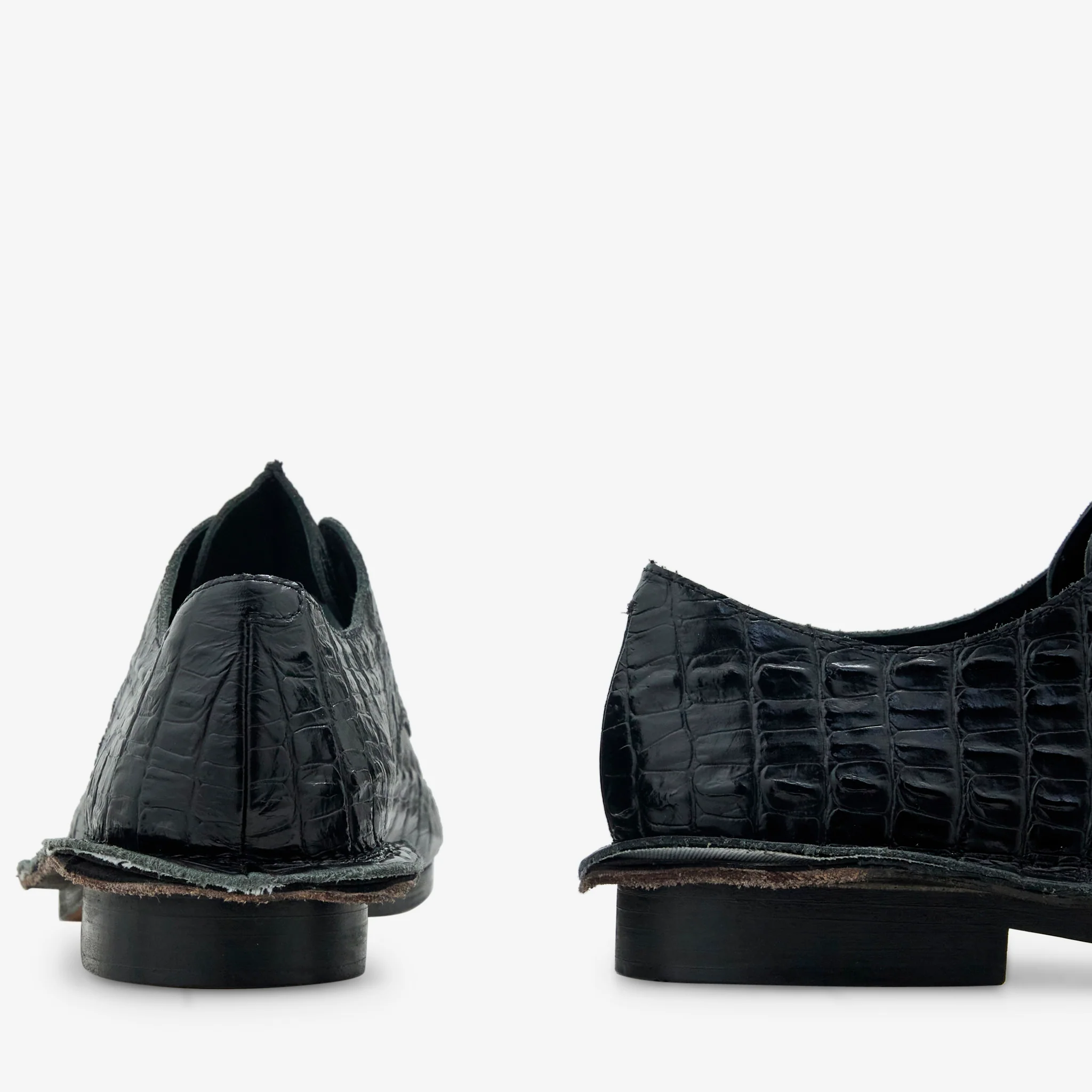 Martine Rose x Women's Derby Black Leather - Image 3