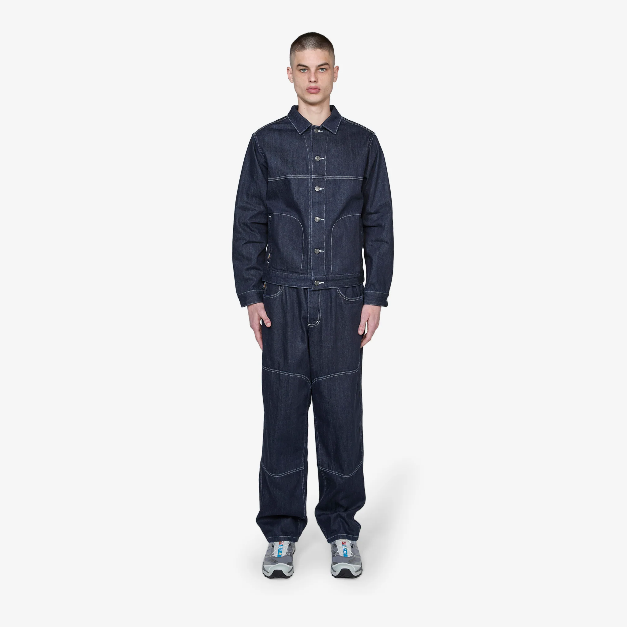 Meadows Double Knee Pant Raw Rinse - Image 4