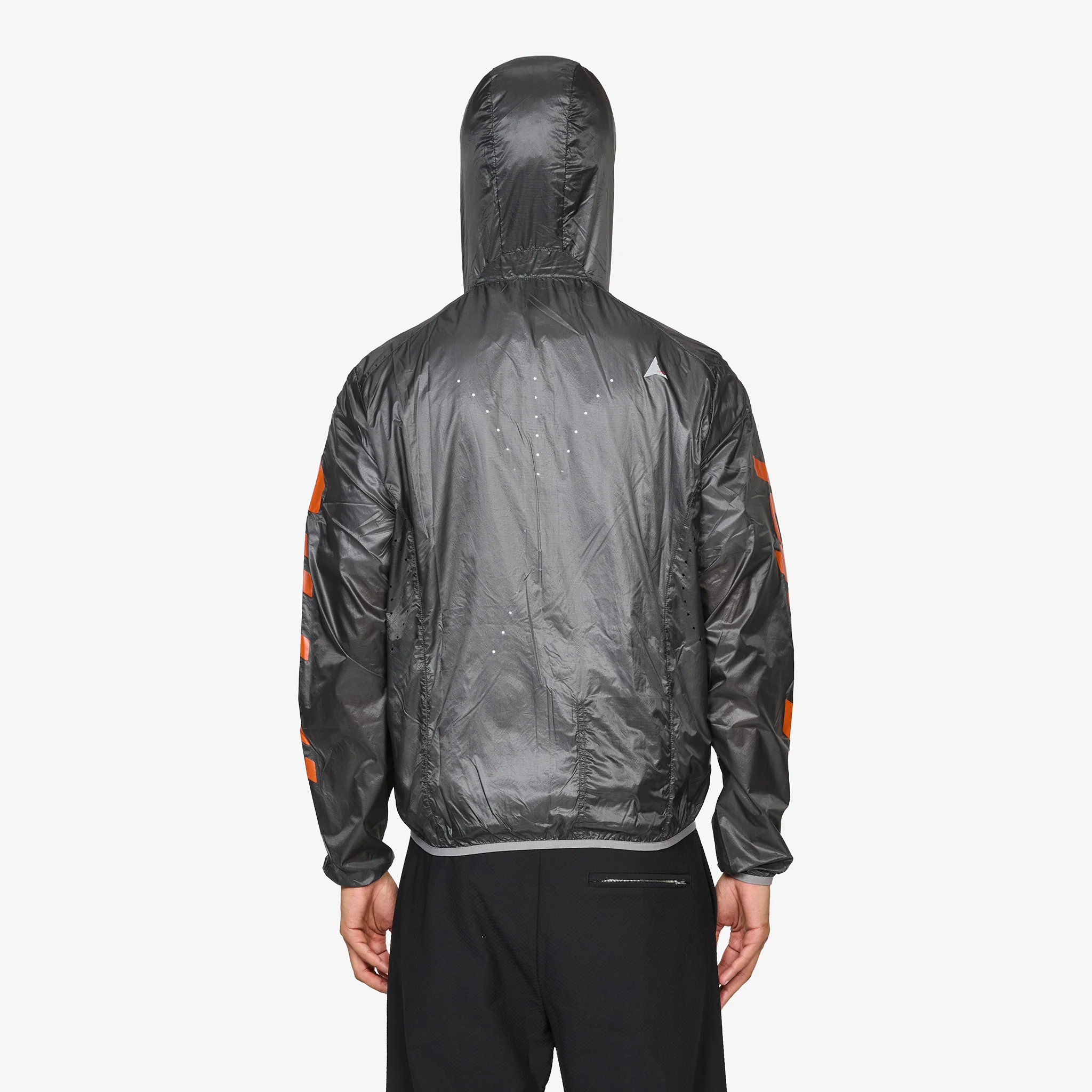 Mental Athletic x Hue Packable Wind Jacket Anthracite - Image 2