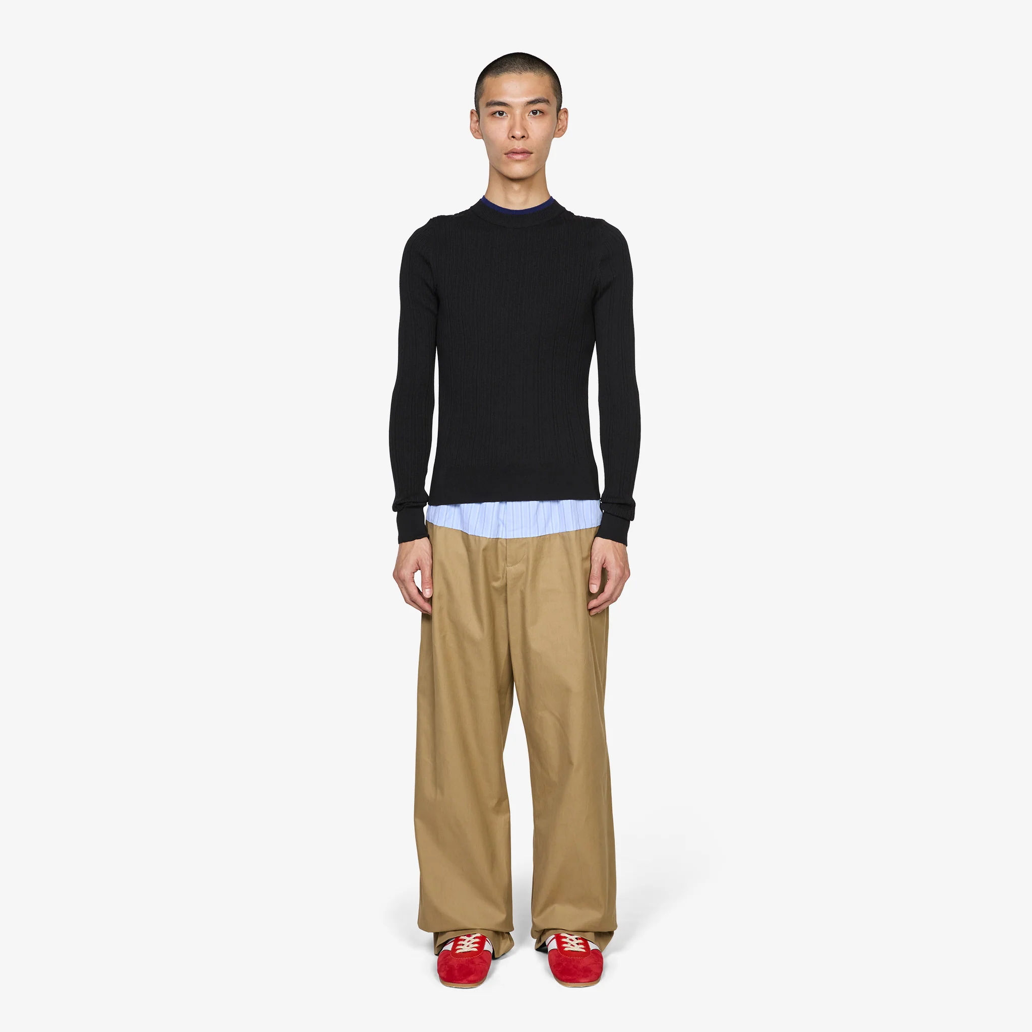 Merino Wool Sweater Black - Image 4
